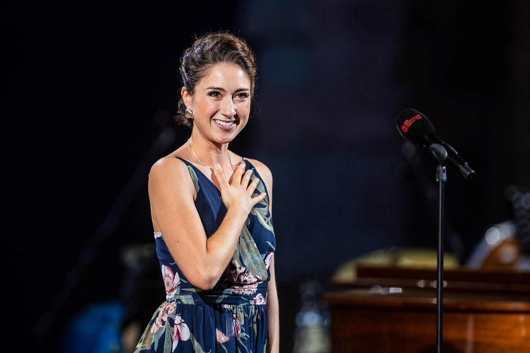 Valerie Luksch bei der Abschlussgala der 75. Bad Hersfelder Festspiele in der Stiftsruine in Bad Hersfeld, Hessen, Deutschland, 16. August 2026