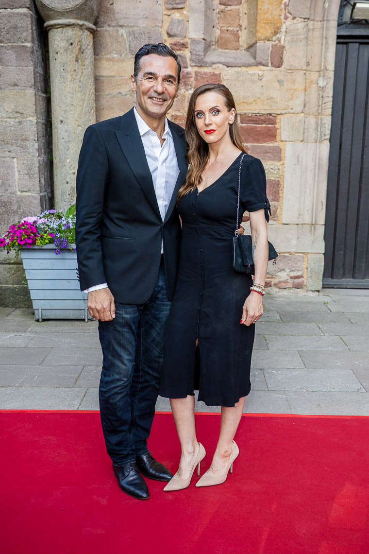 Erol Sander mit Rebecca Oehlmann