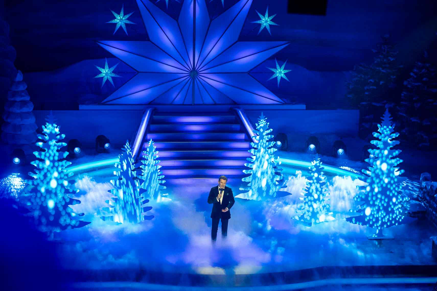 Thomas Anders bei der TV-Show "Das Adventsfest der 100.000 Lichter" im Congress Centrum Suhl, Deutschland, 29. November 2025.