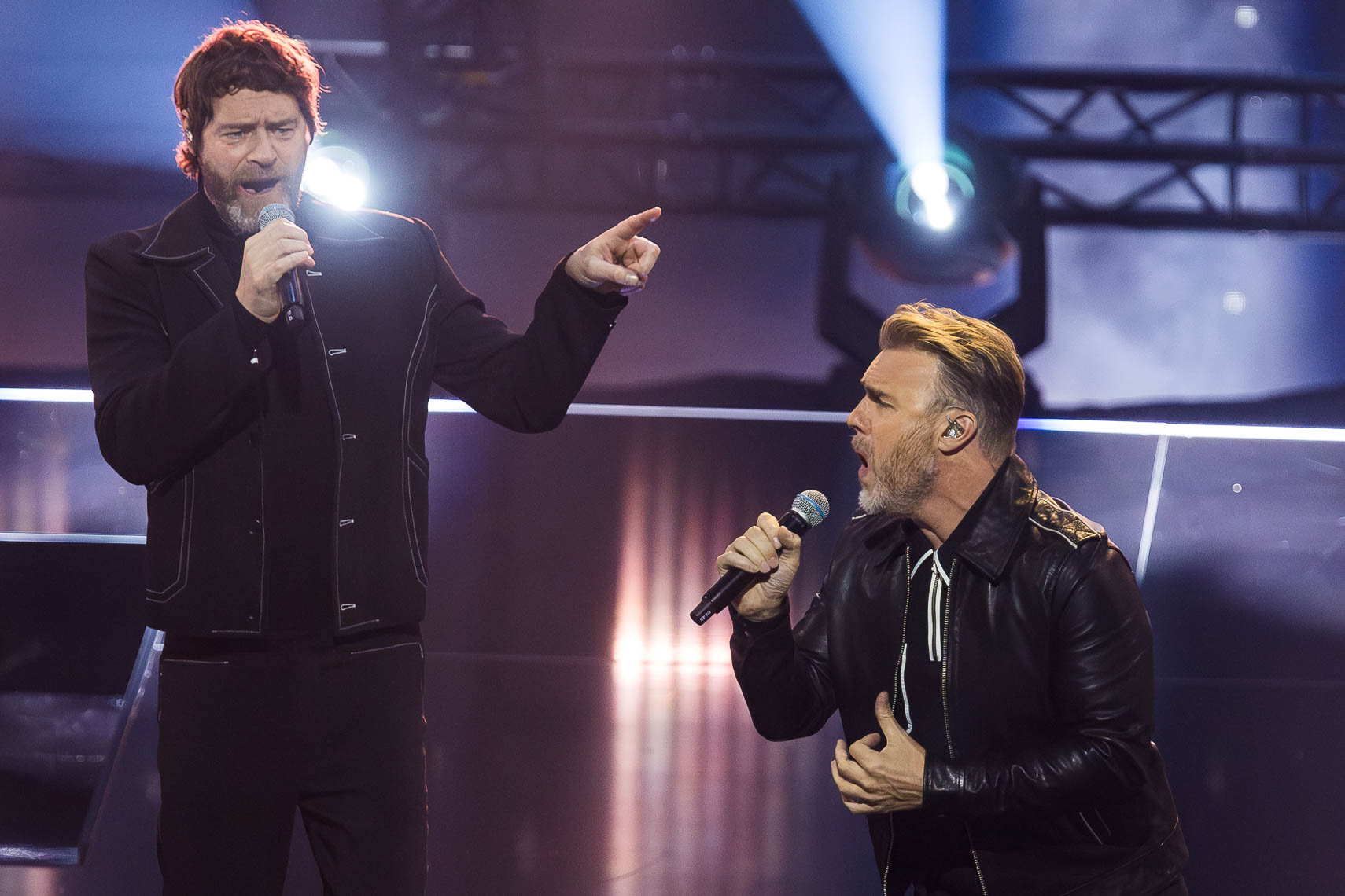 Howard Donald und Gary Barlow von Take That