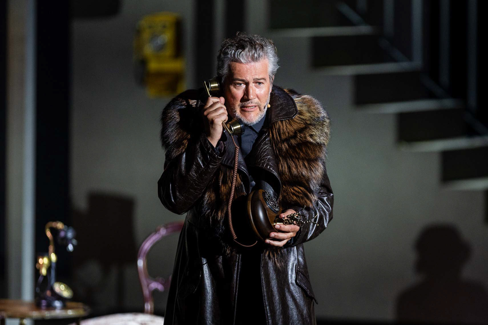 Christian Nickel (Theseus), Generalprobe "Sommernachtsträume" bei den 74. Bad Hersfelder Festspiele 2025, 18. Juni 2025, Stiftsruine Bad Hersfeld / Hessen / Deutschland
