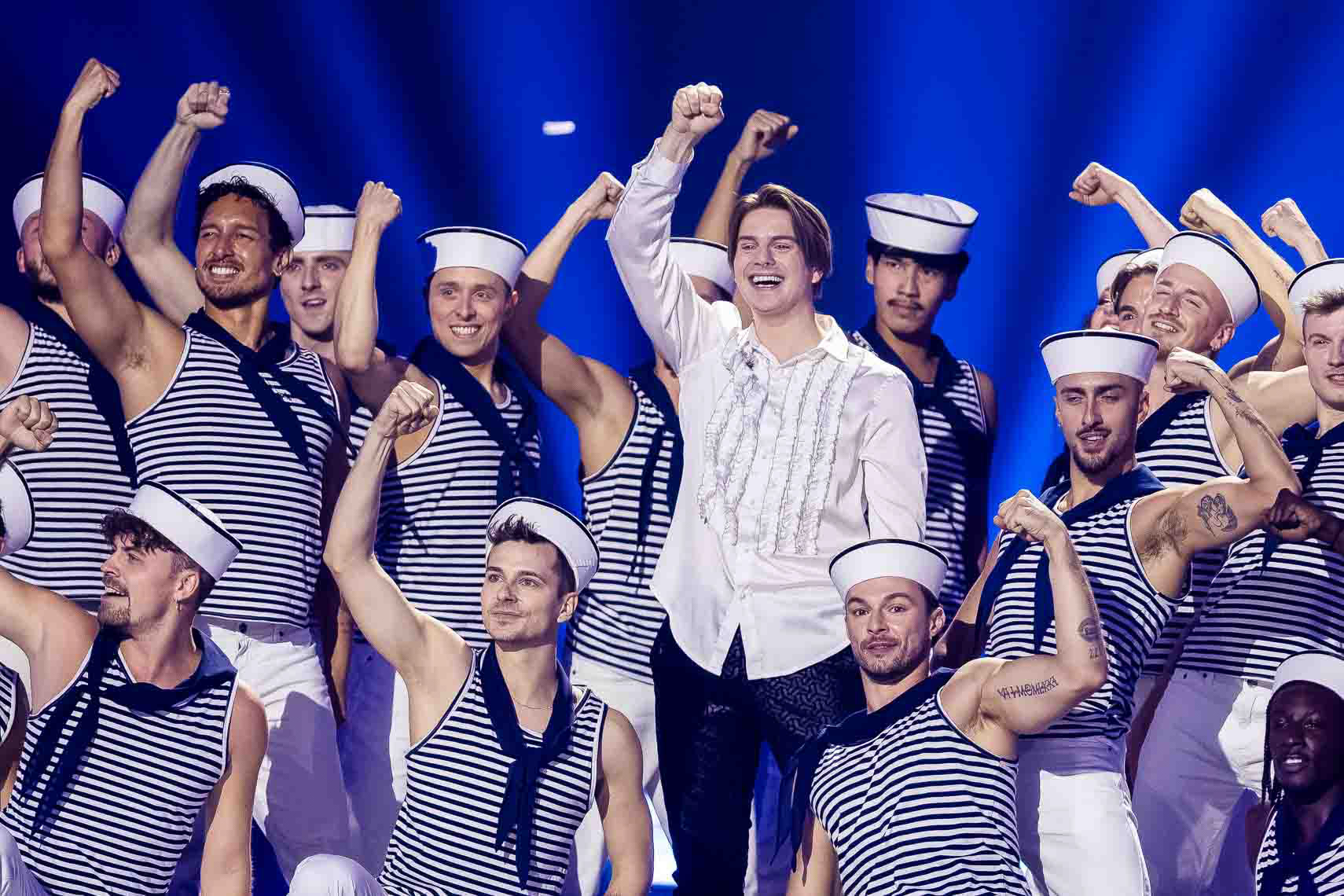 Vincent Gross bei der TV Show Schlagerbooom 2025 – Alles funkelt! Alles glitzert!, die TV Show des Jahres in der Westfalenhalle in Dortmund, Deutschland. 18. Oktober 2025.
