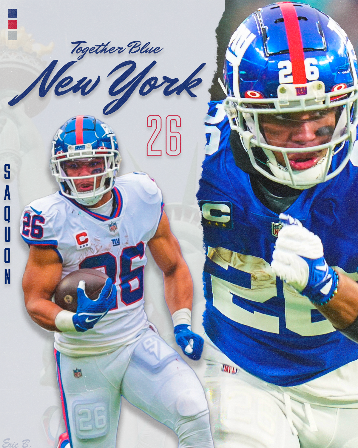 2023 Saquon Barkley Graphic