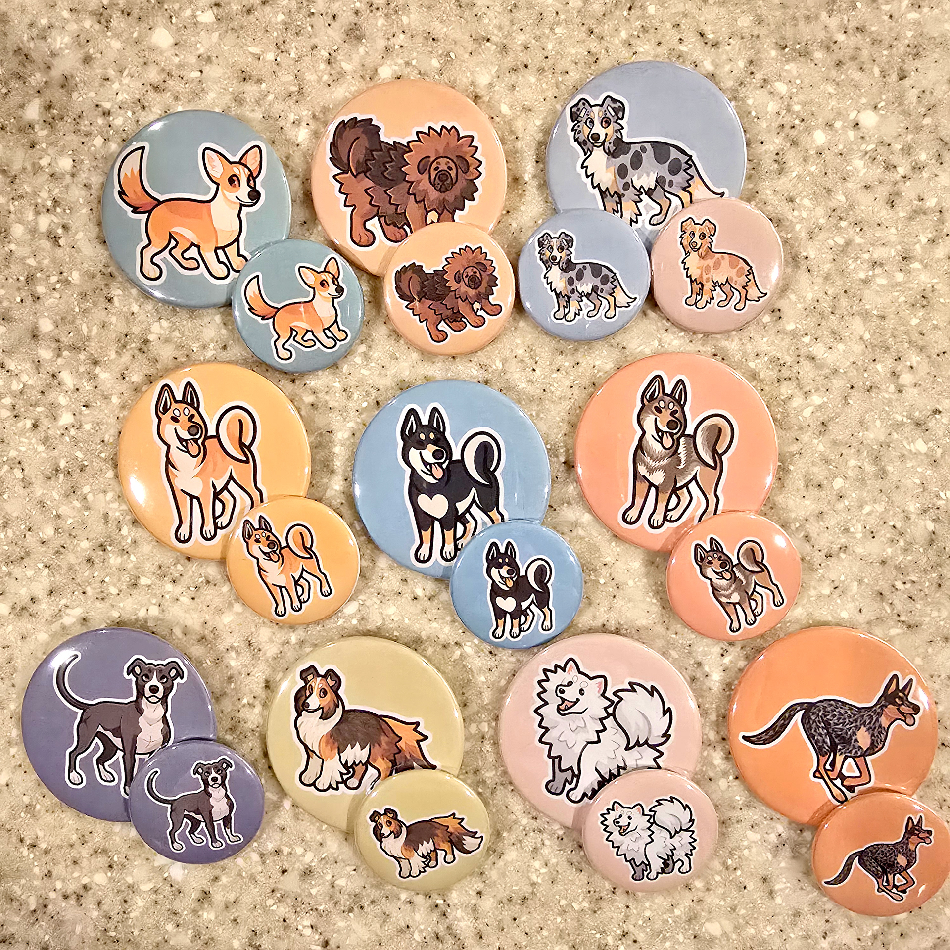 Dog Buttons