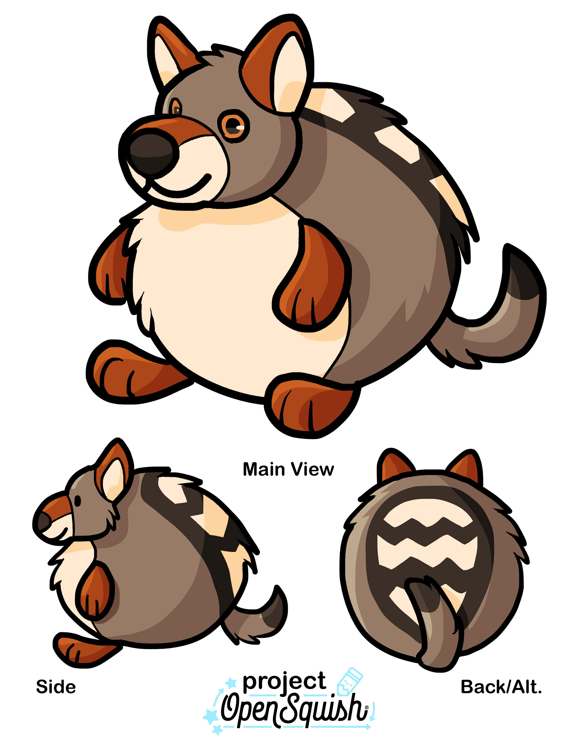 "Coyote Squishable Concept"
