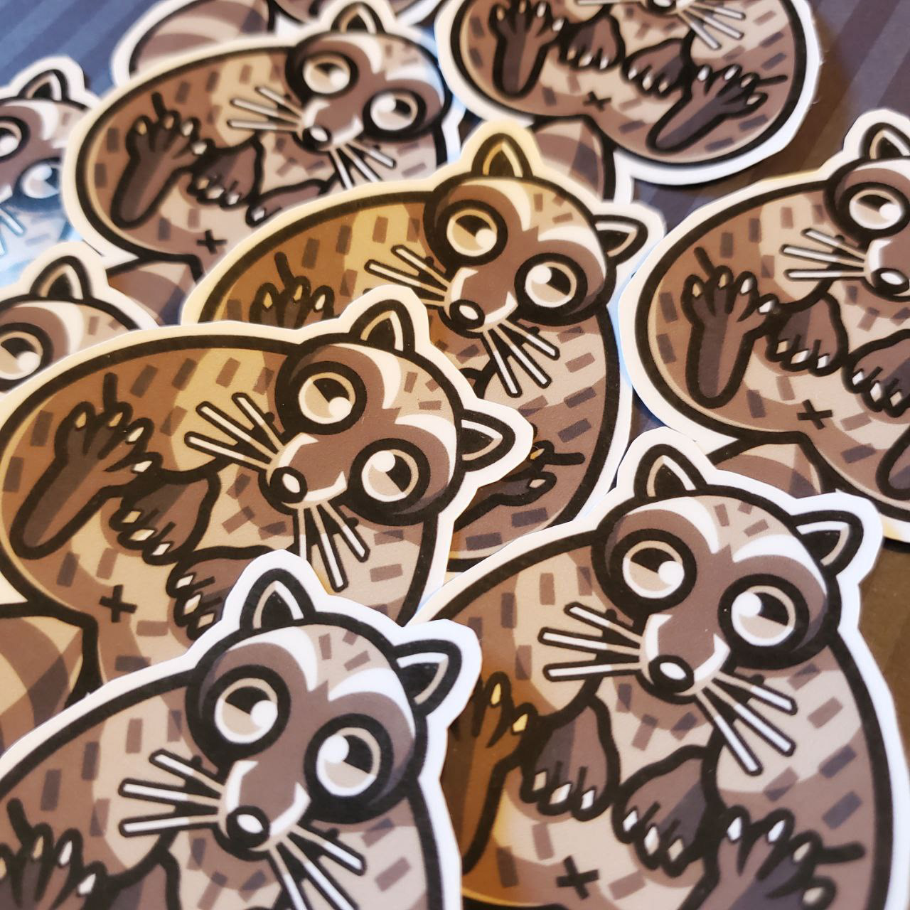 Raccoon Stickers