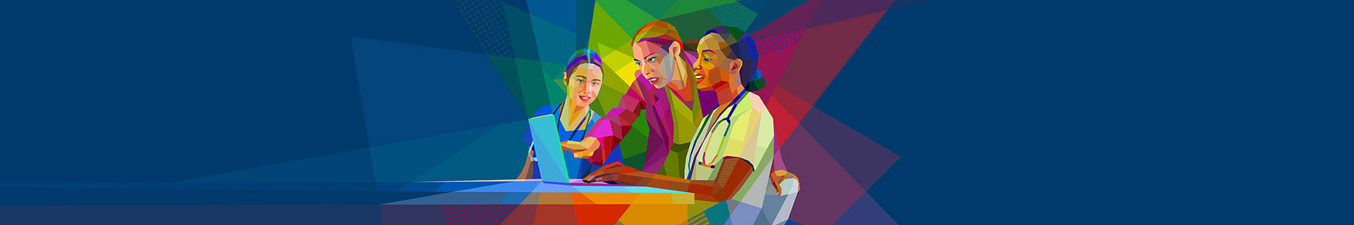Contemporary vector illustration for healthcare marketing visuals