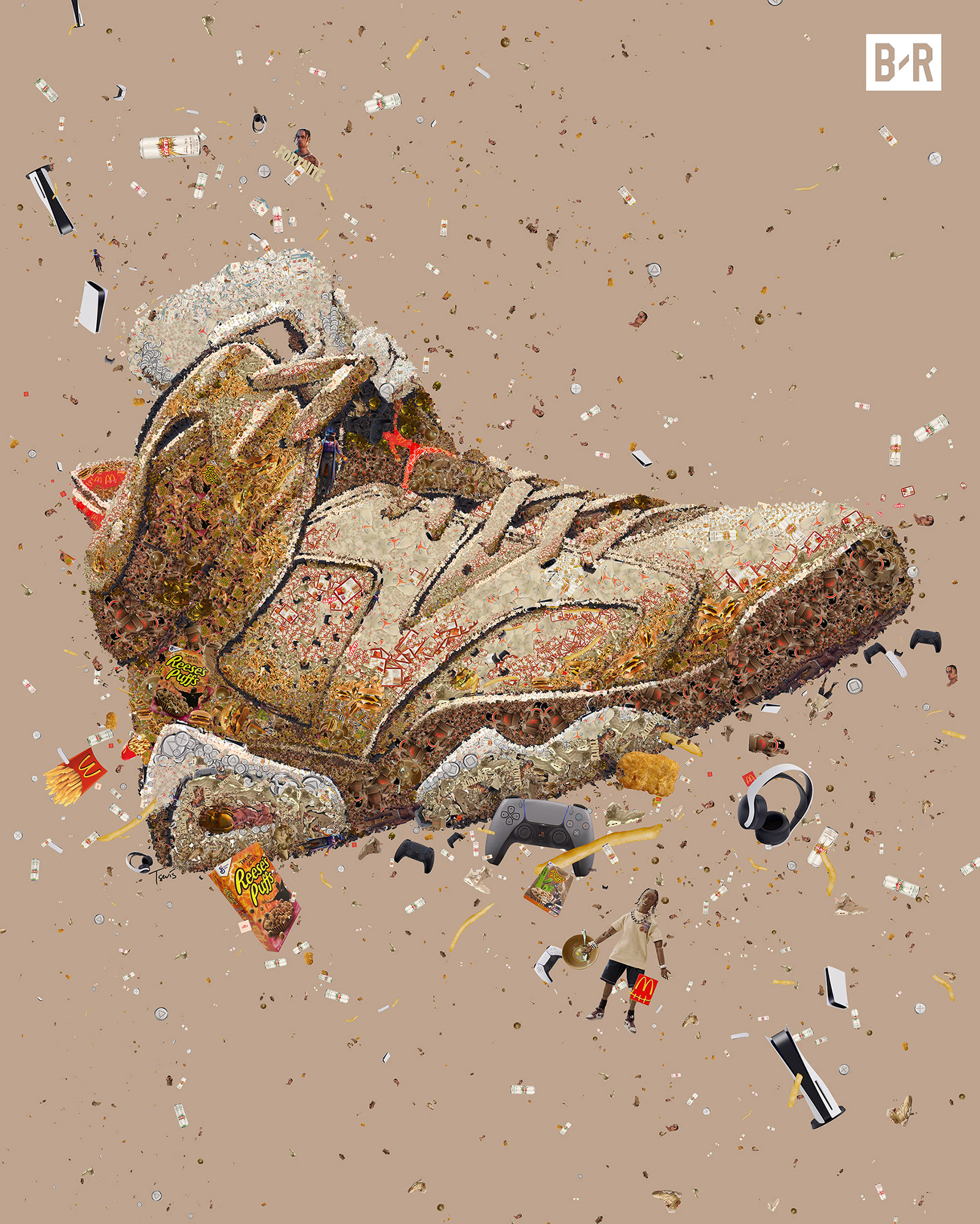 Air Jordan 6 Khaki for Bleacher Report