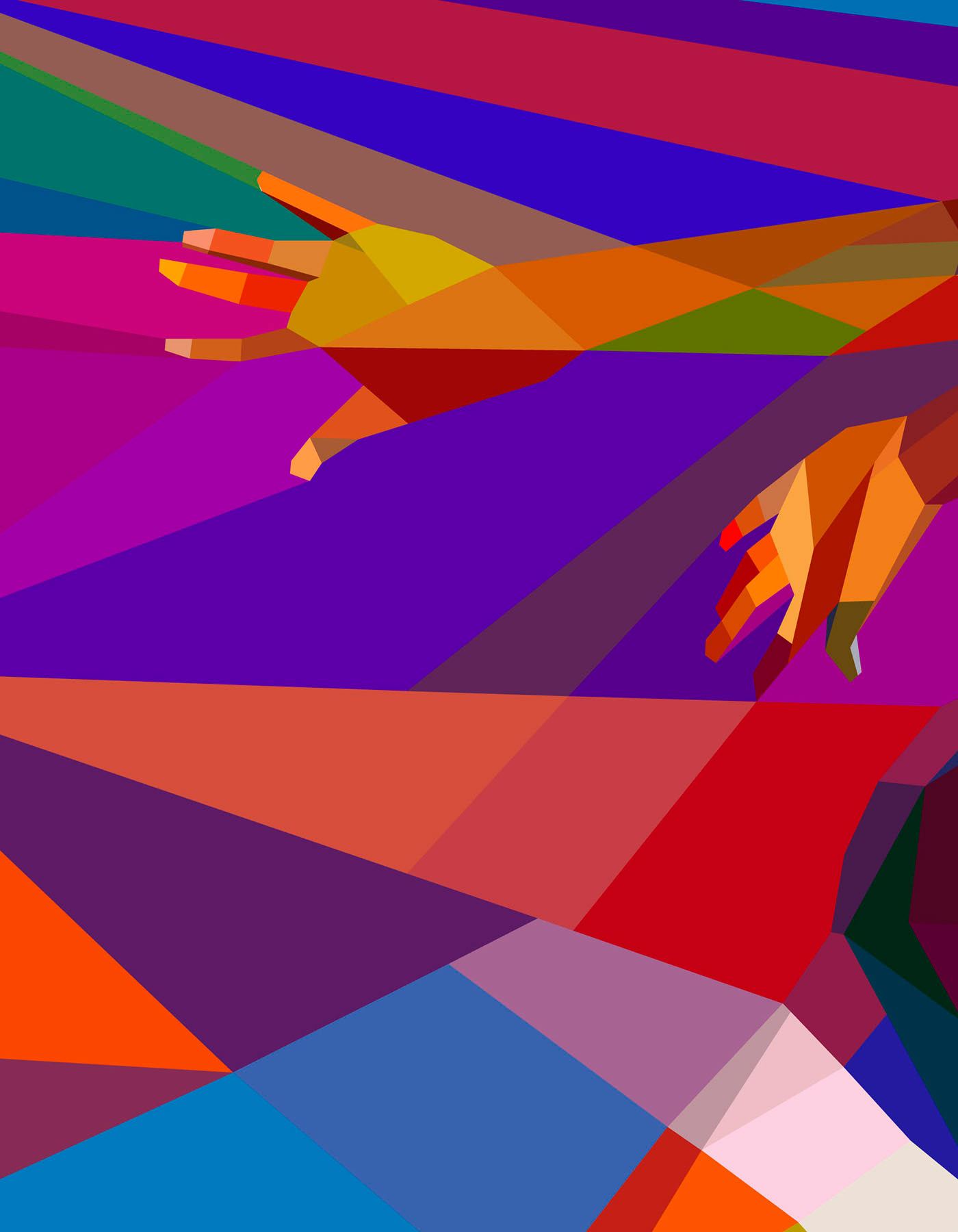 Dynamic colors in vector art