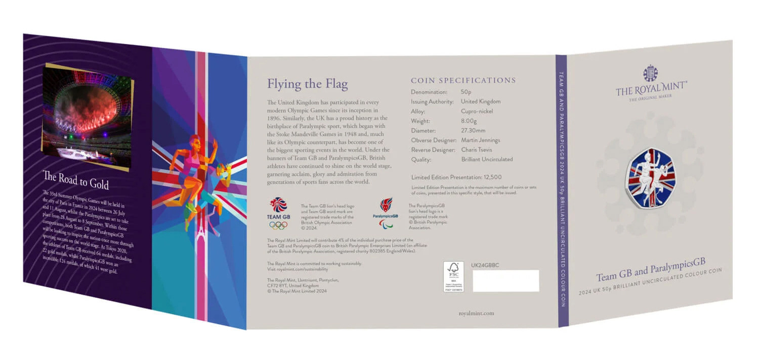 Official design for Team GB in the Olympics