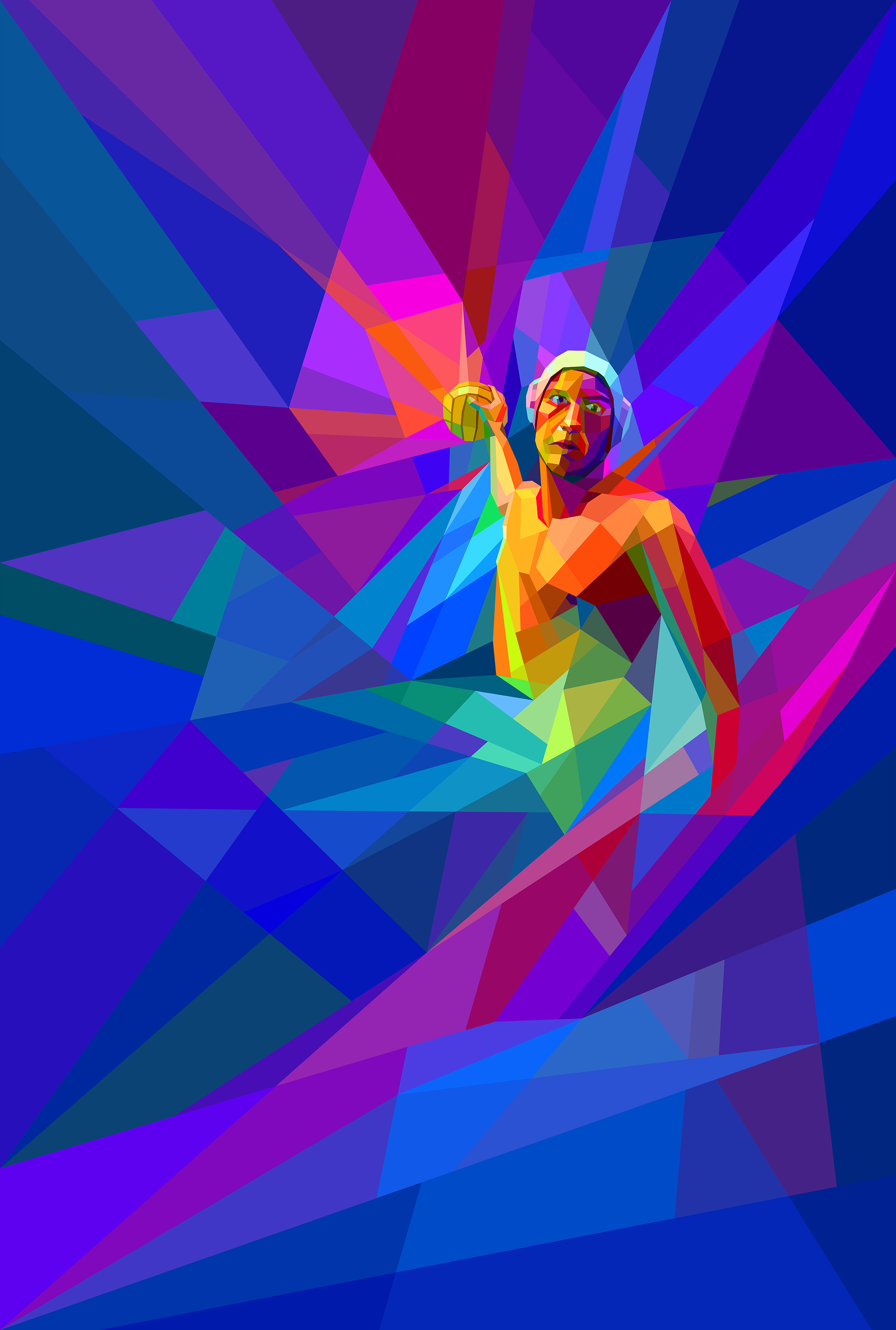 Water Polo colorful artwork, sports advertising partnerships