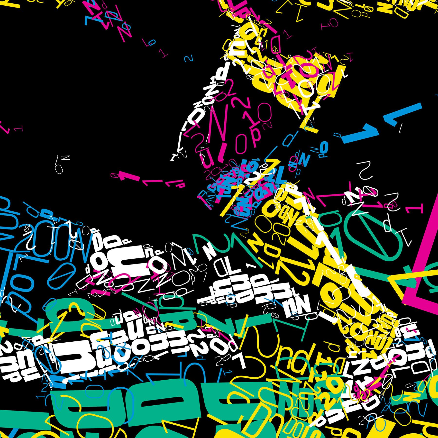 Expressive letters reflecting London's vibrancy in sports game, illustrations for marketing collaborations
