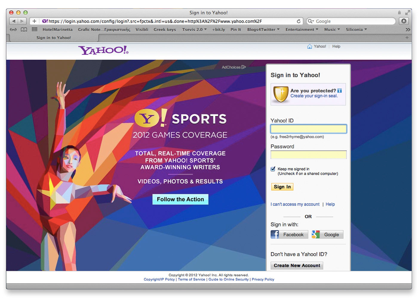 Colorful digital artwork for Sports event branding
