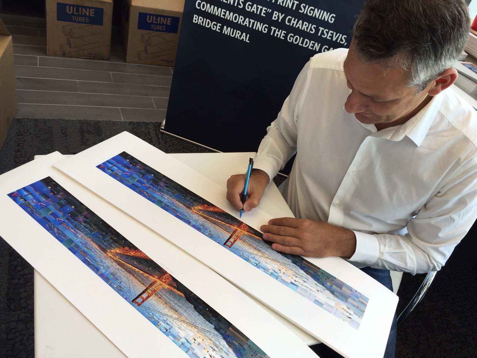 SFO airport art event
