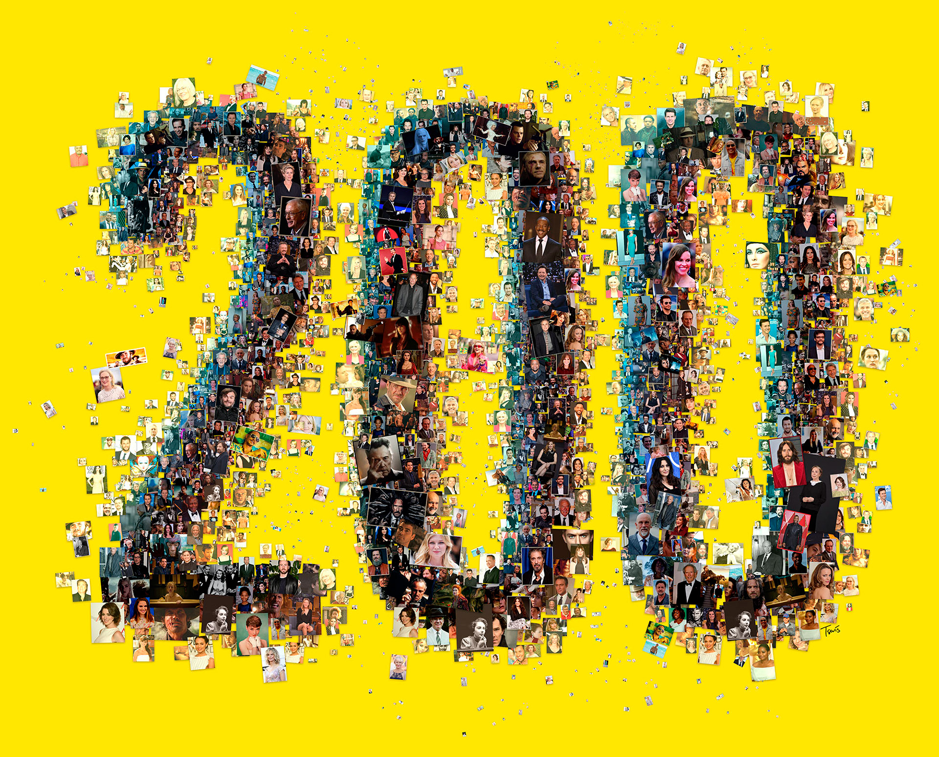 Mosaic illustration for Brazilian magazine Monet’s