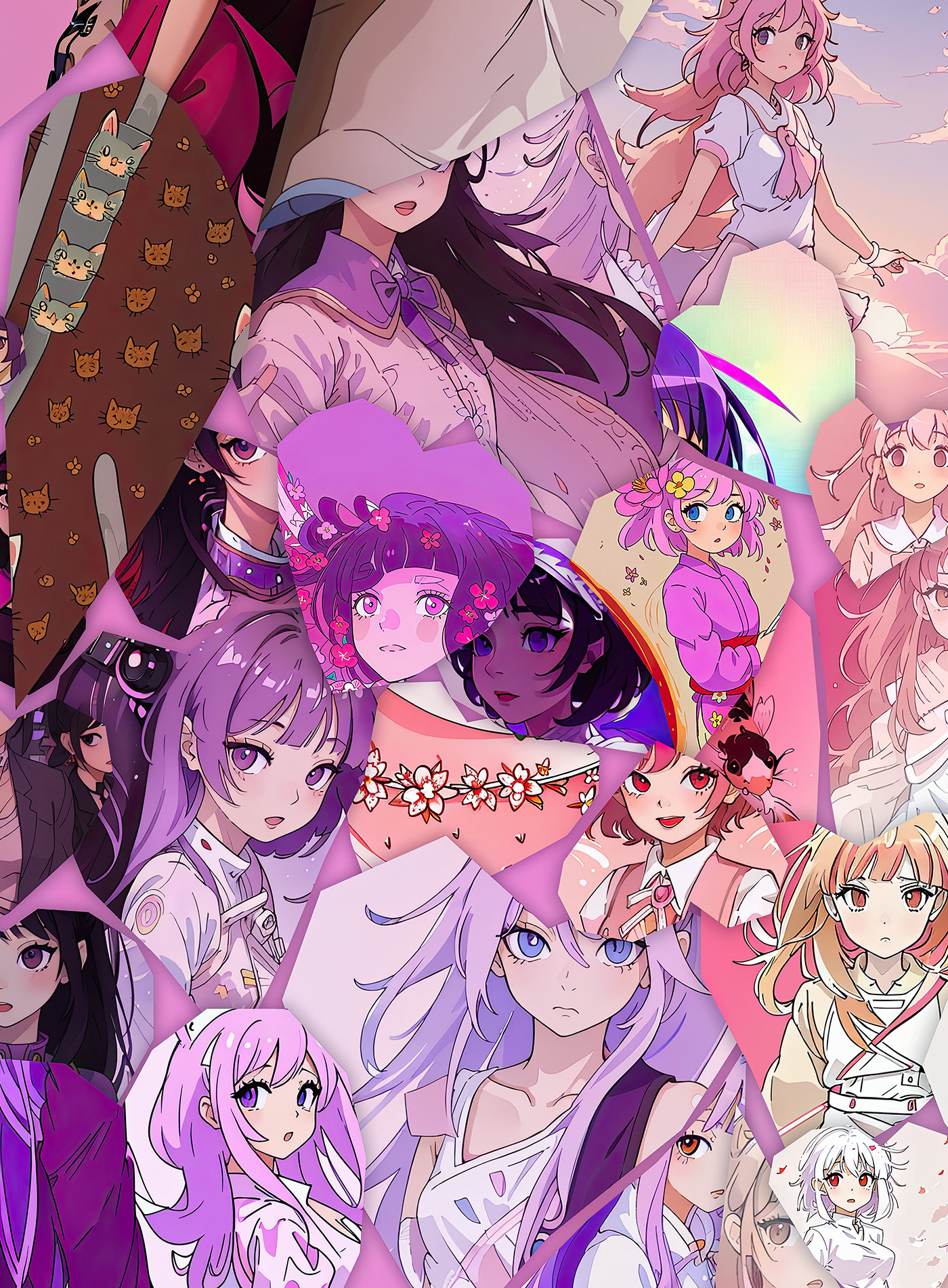Anime techniques in contemporary illustration