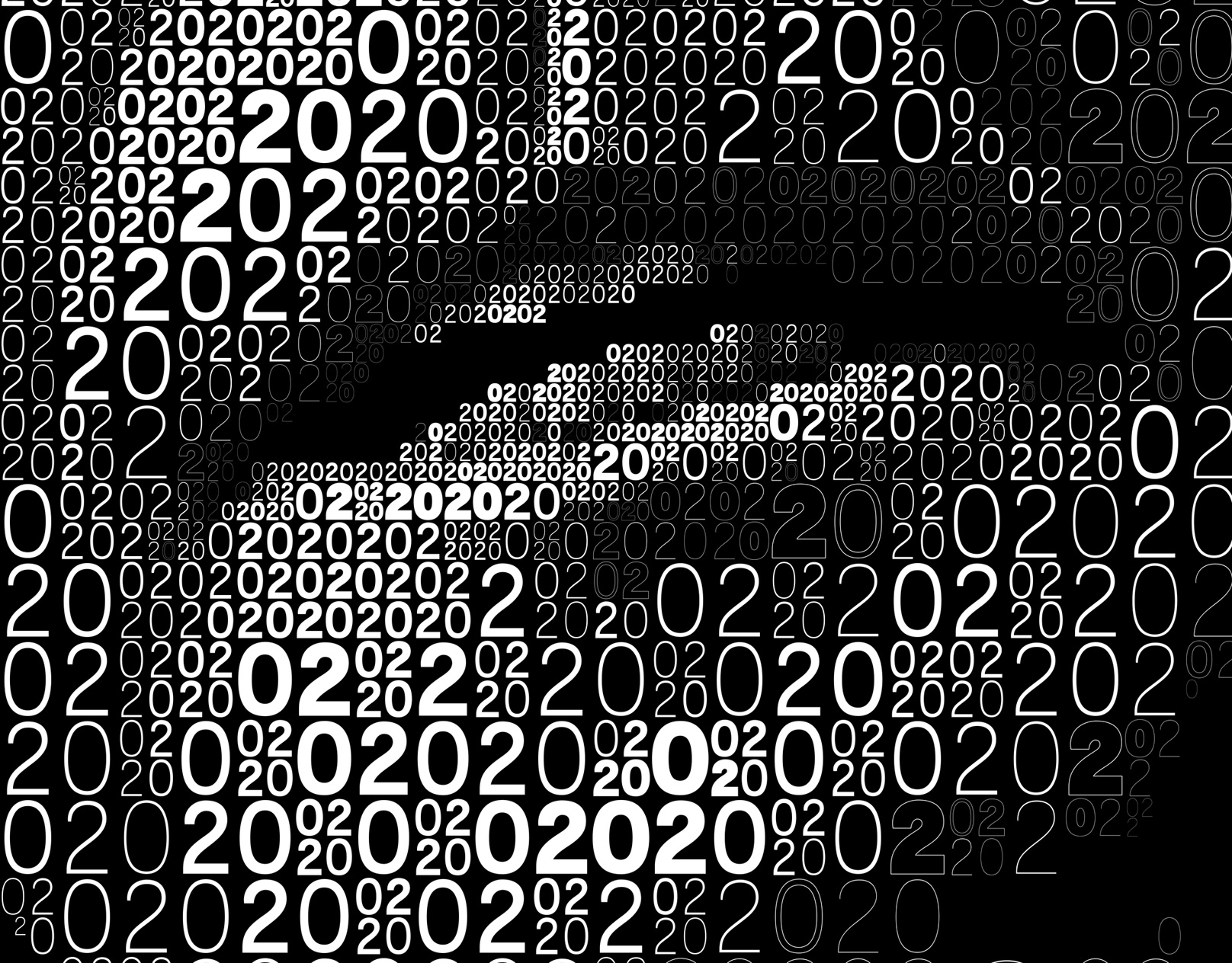 Digital artistic portrait for 2020 presidential run