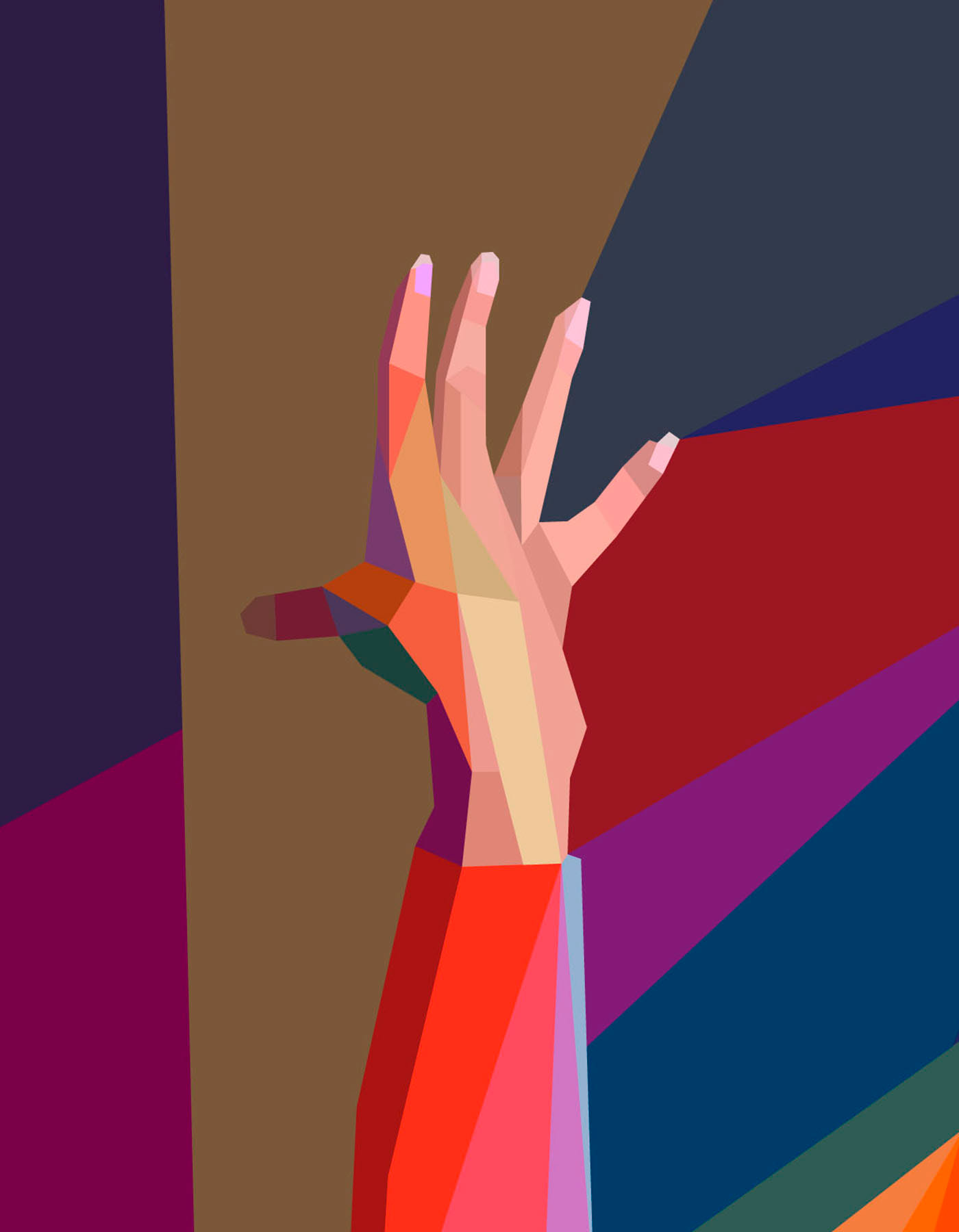 Digital mosaic artwork commission for the Olympics