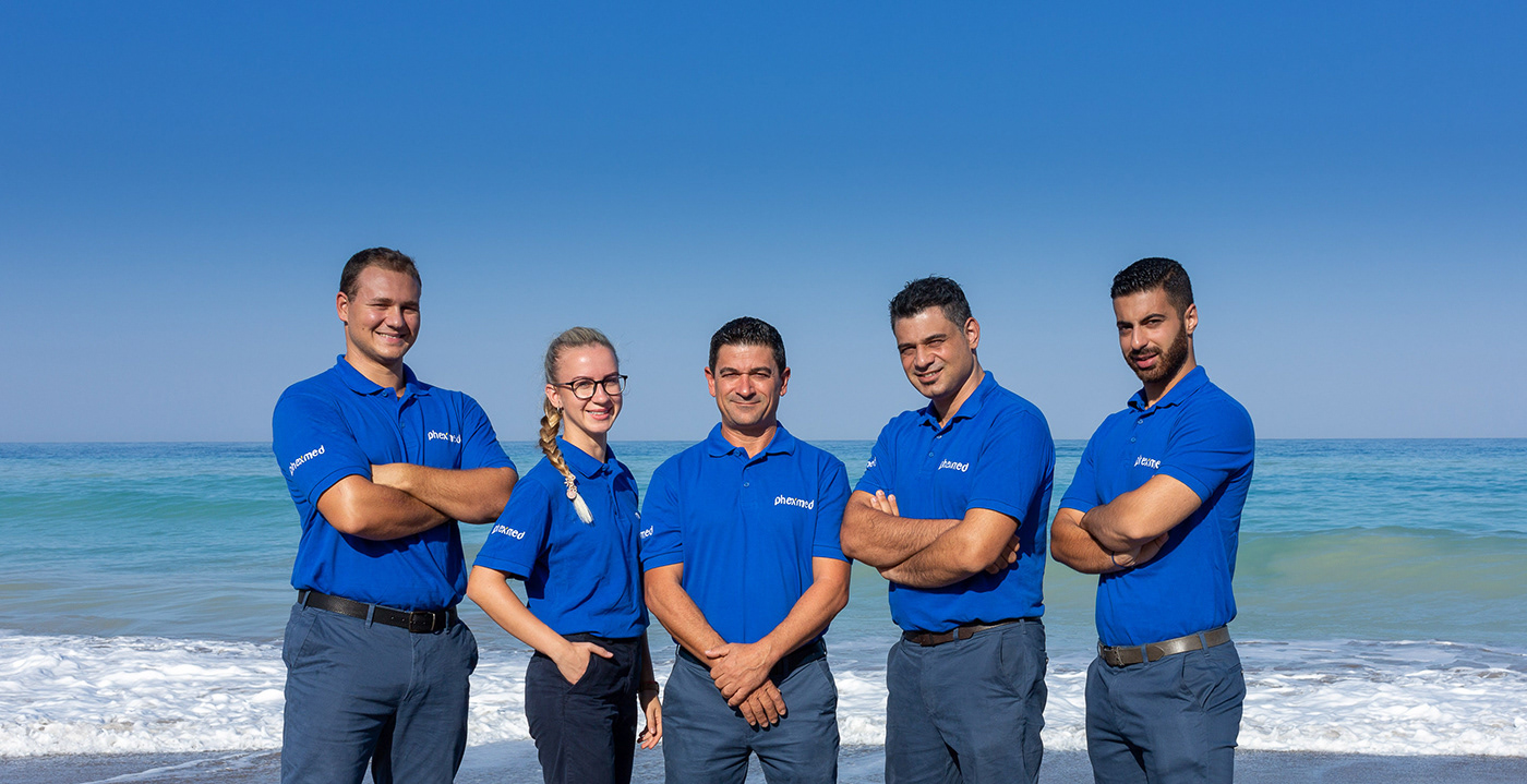 Phexmed team, branding photography