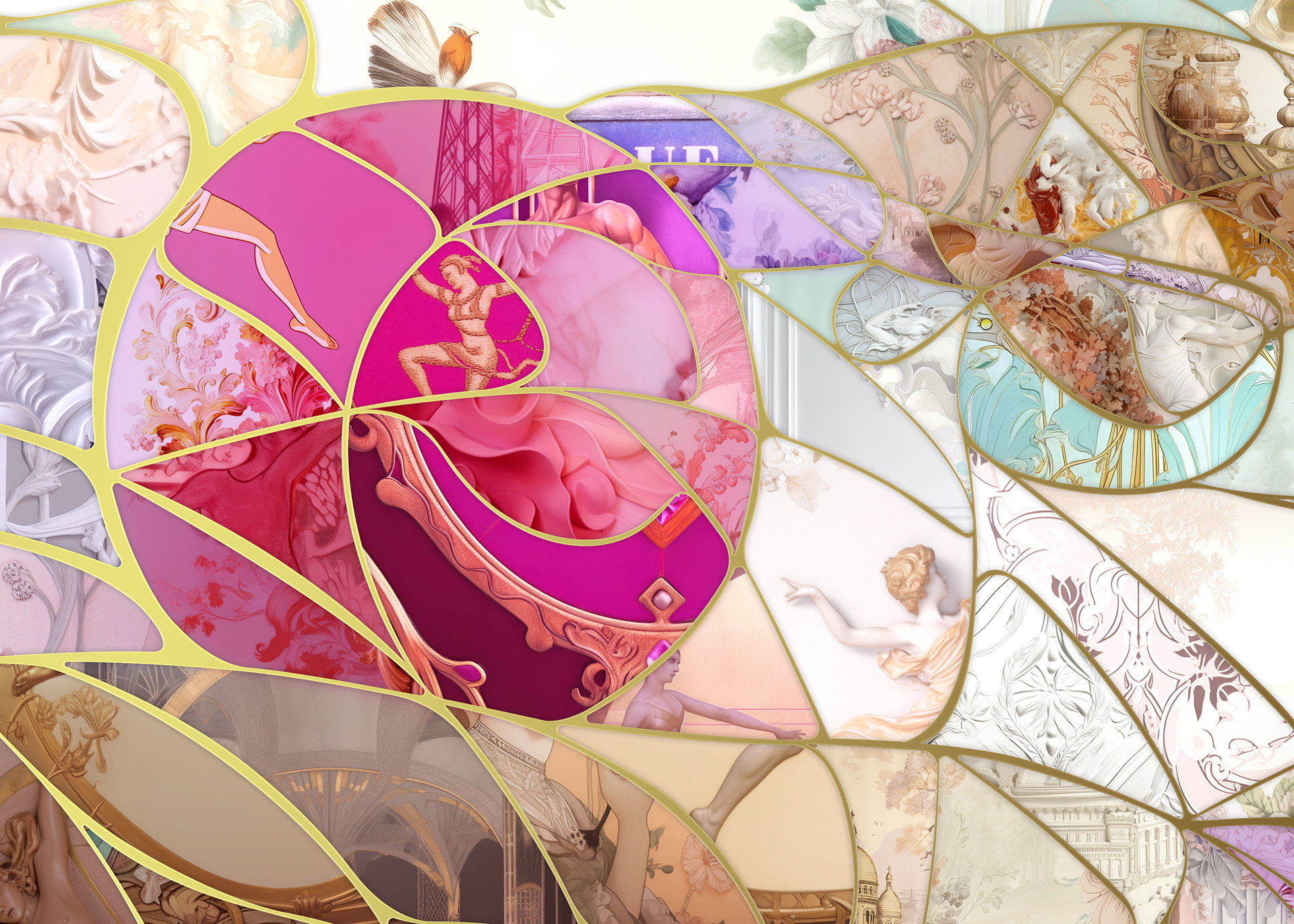 Digital artwork athleticism and artistry
