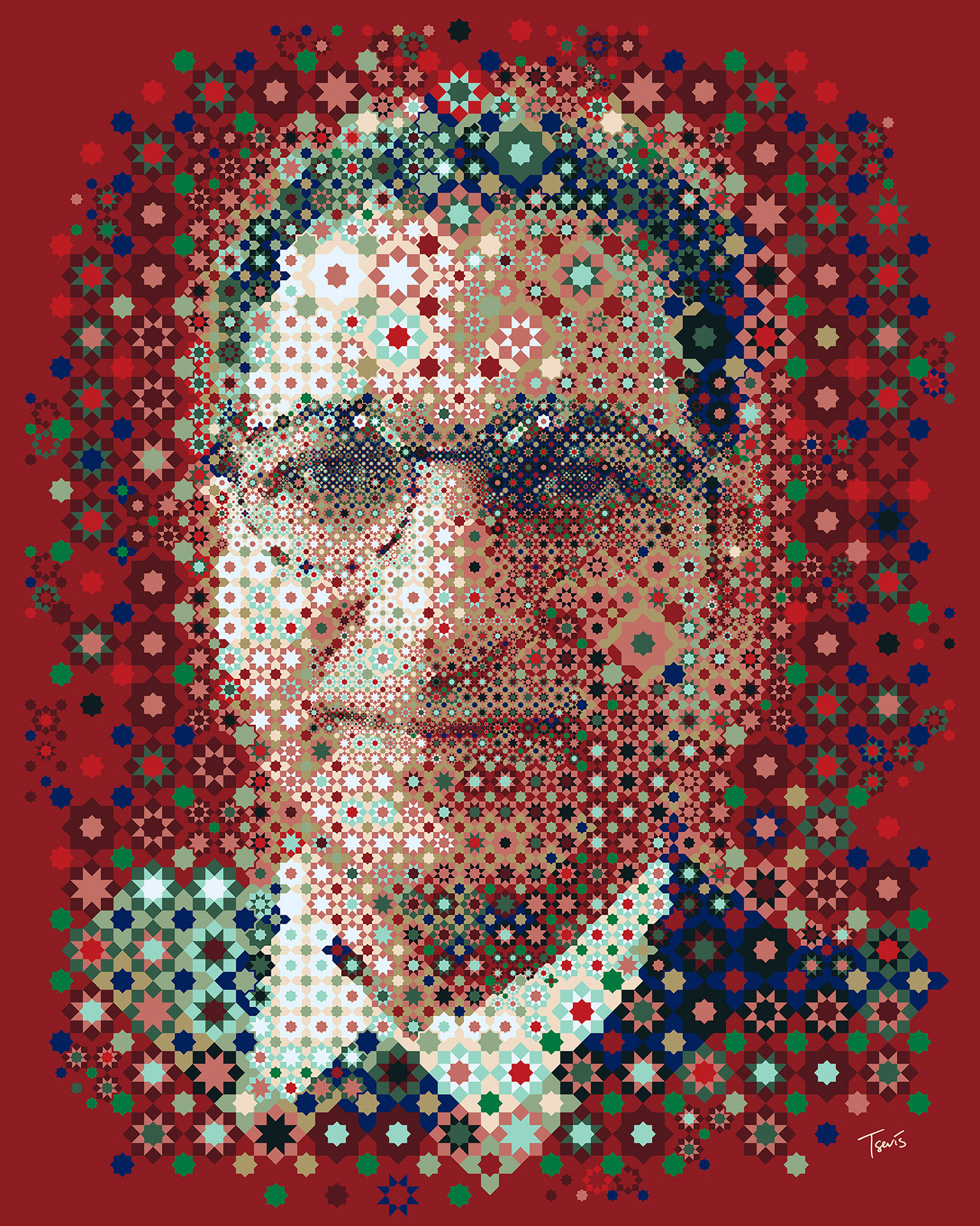 Custom Corporate Art Portrait