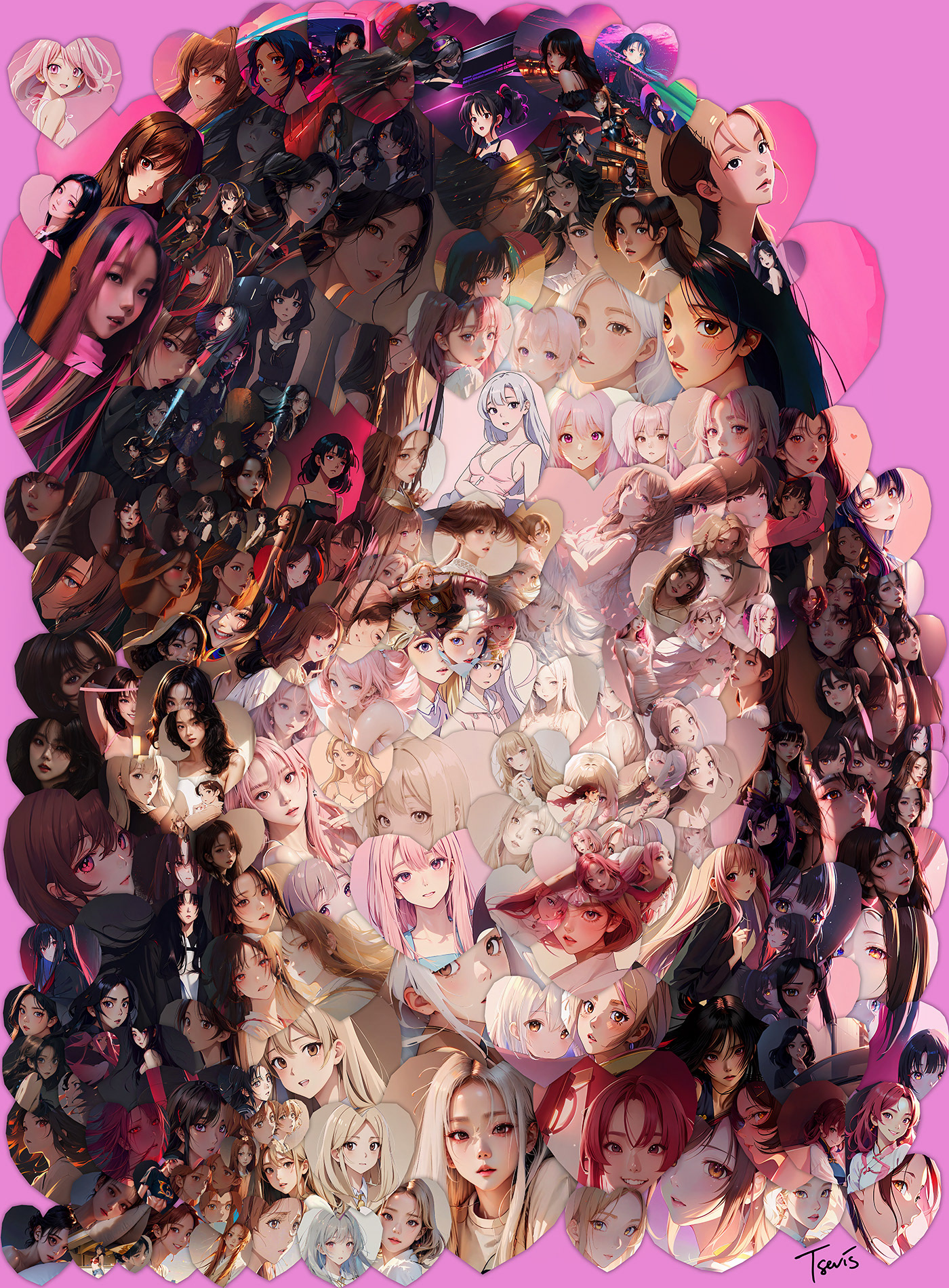 Jisoo illustration portrait of photos, Entertainment marketing collaboration