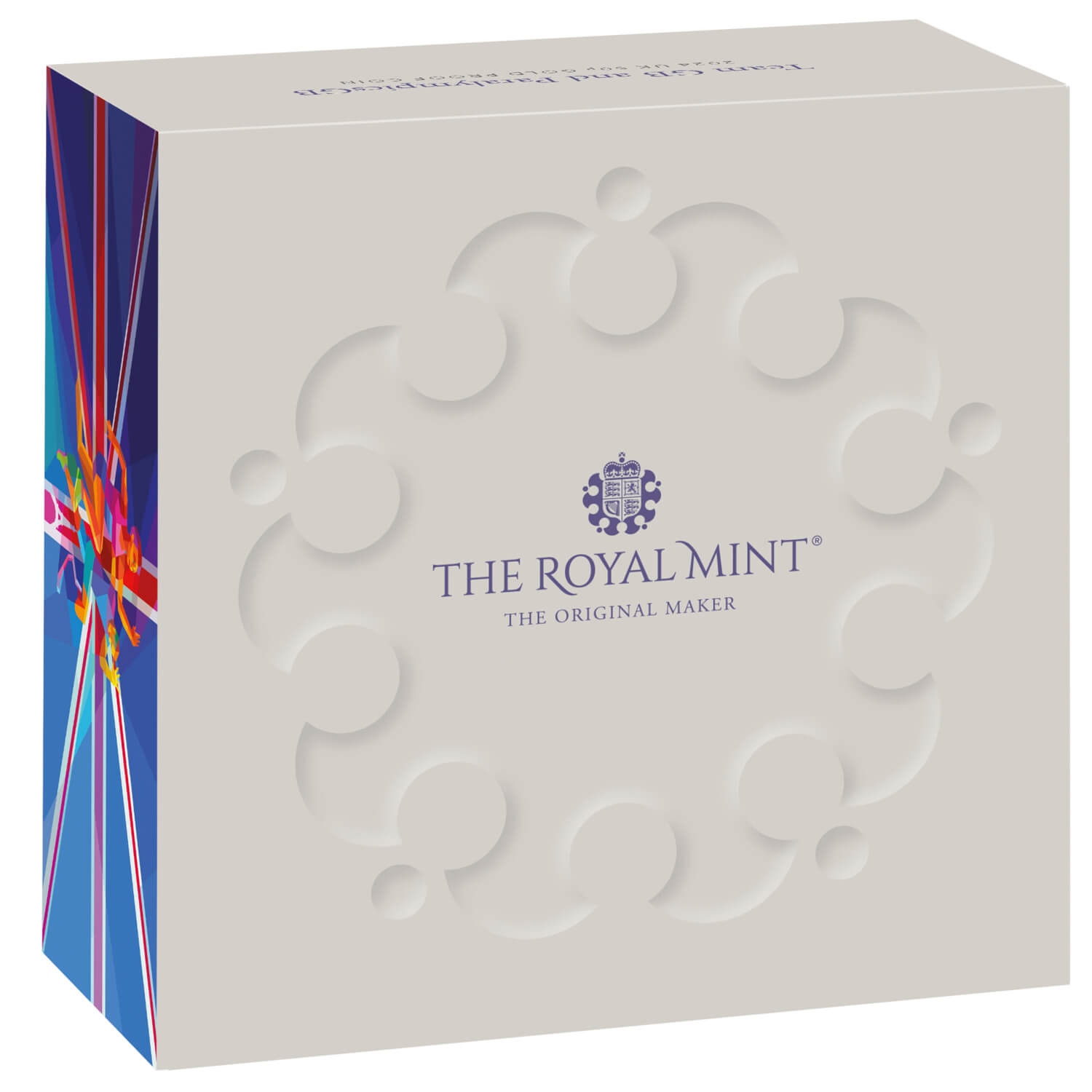 Olympic box design by the Royal Mint