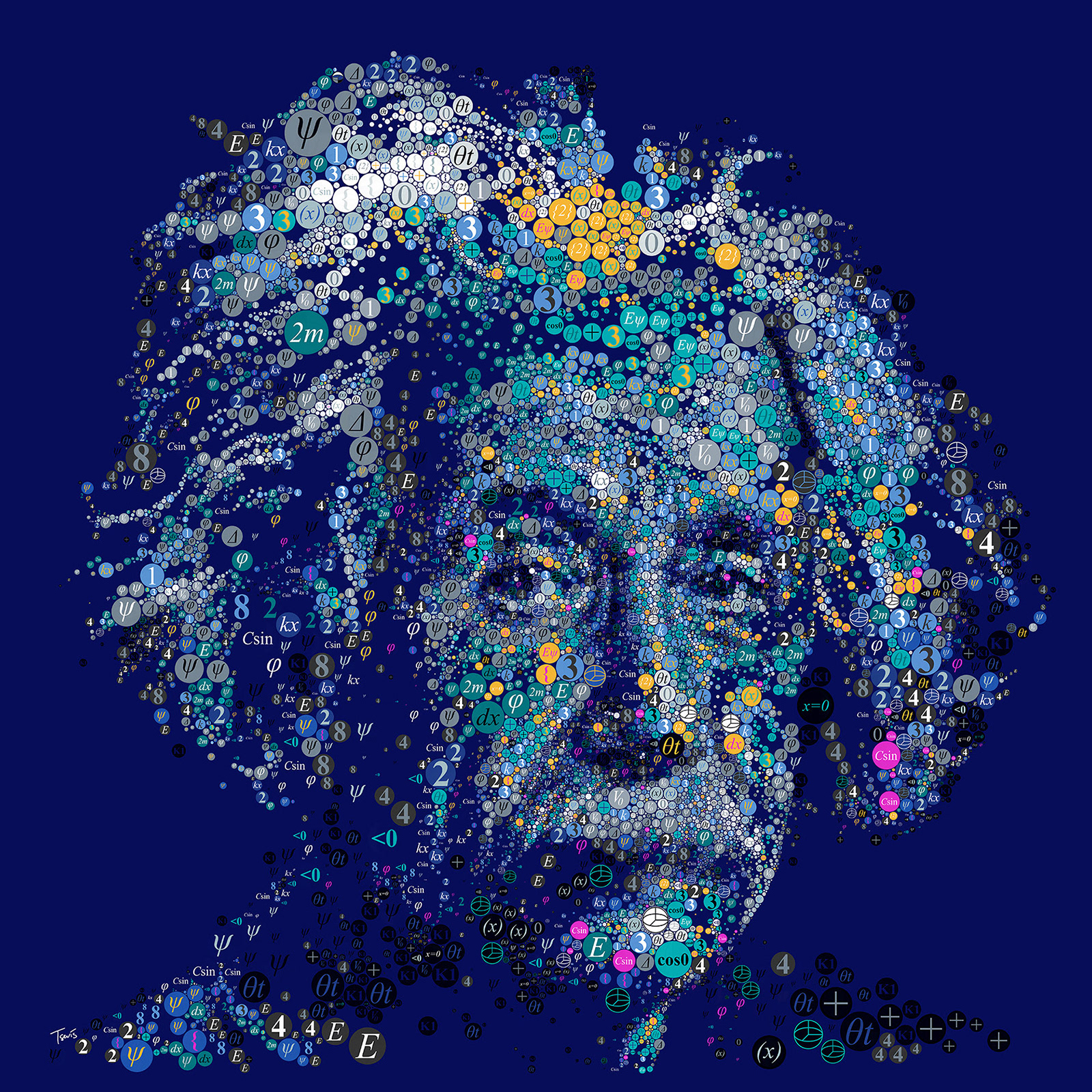 Einstein: Quantum Leap for the magazine of Denison University