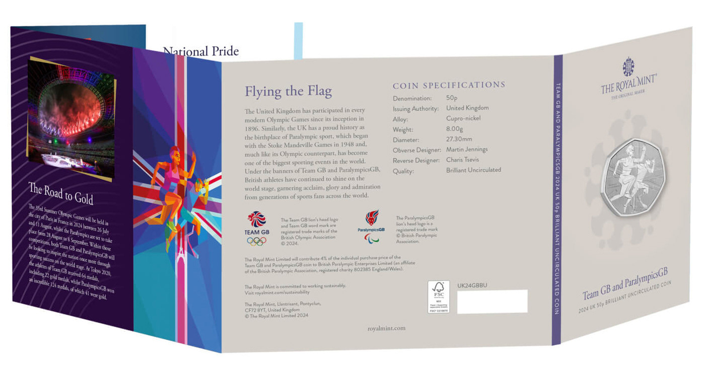 Team GB for Paris 2024, Olympic Art sports advertising