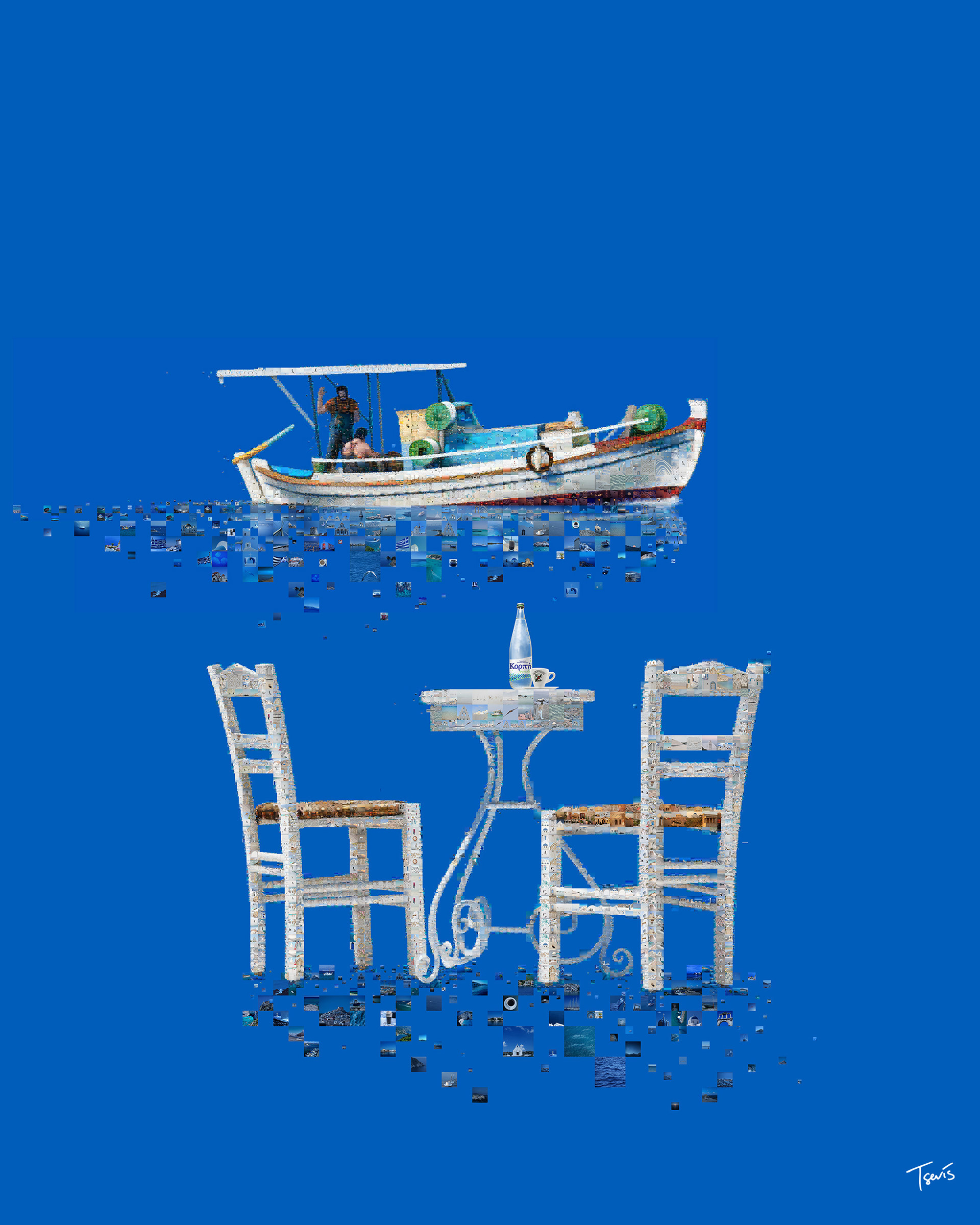 Nestle Hellas corporate artwork unique employees' gift
