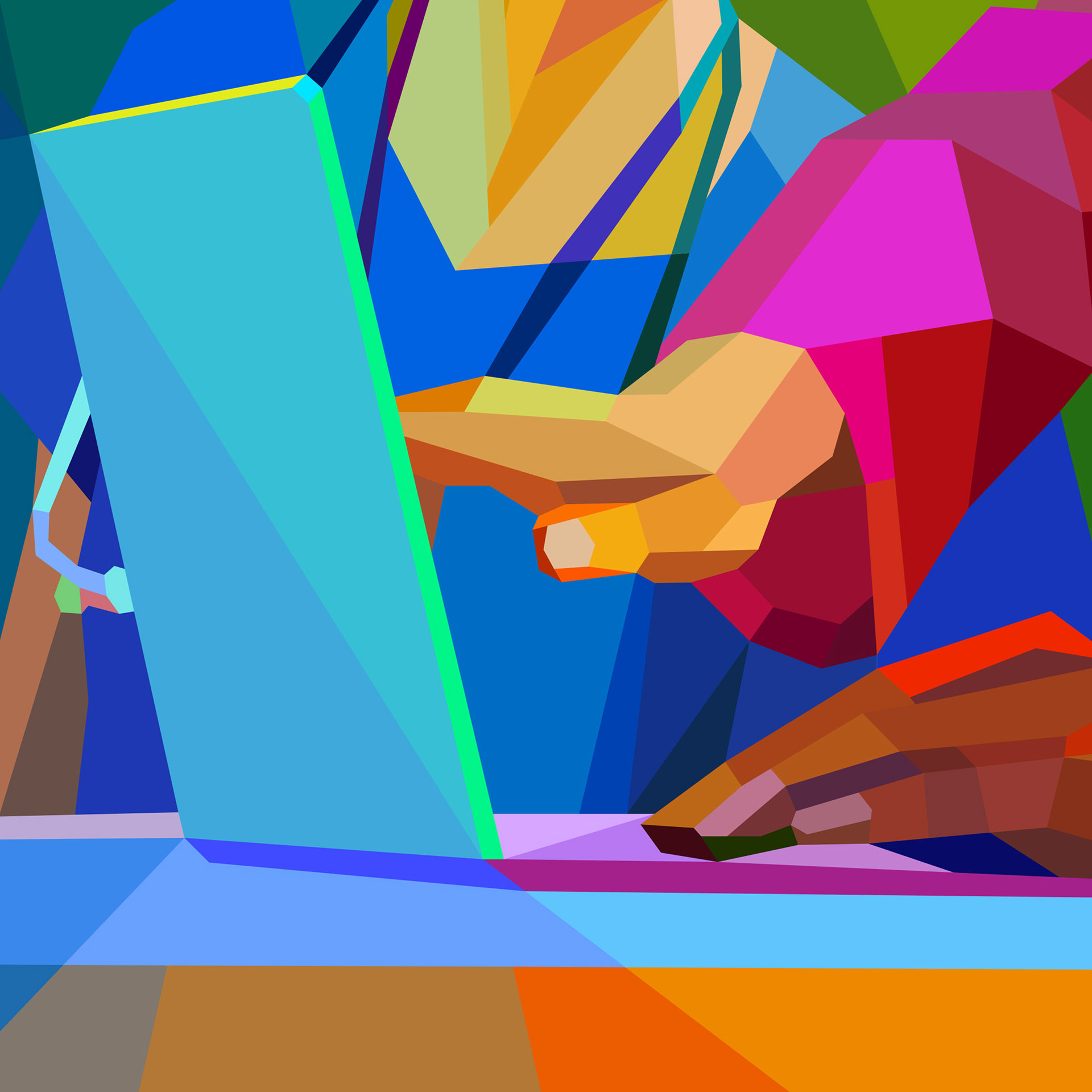 mosaic illustrations for healthcare visuals