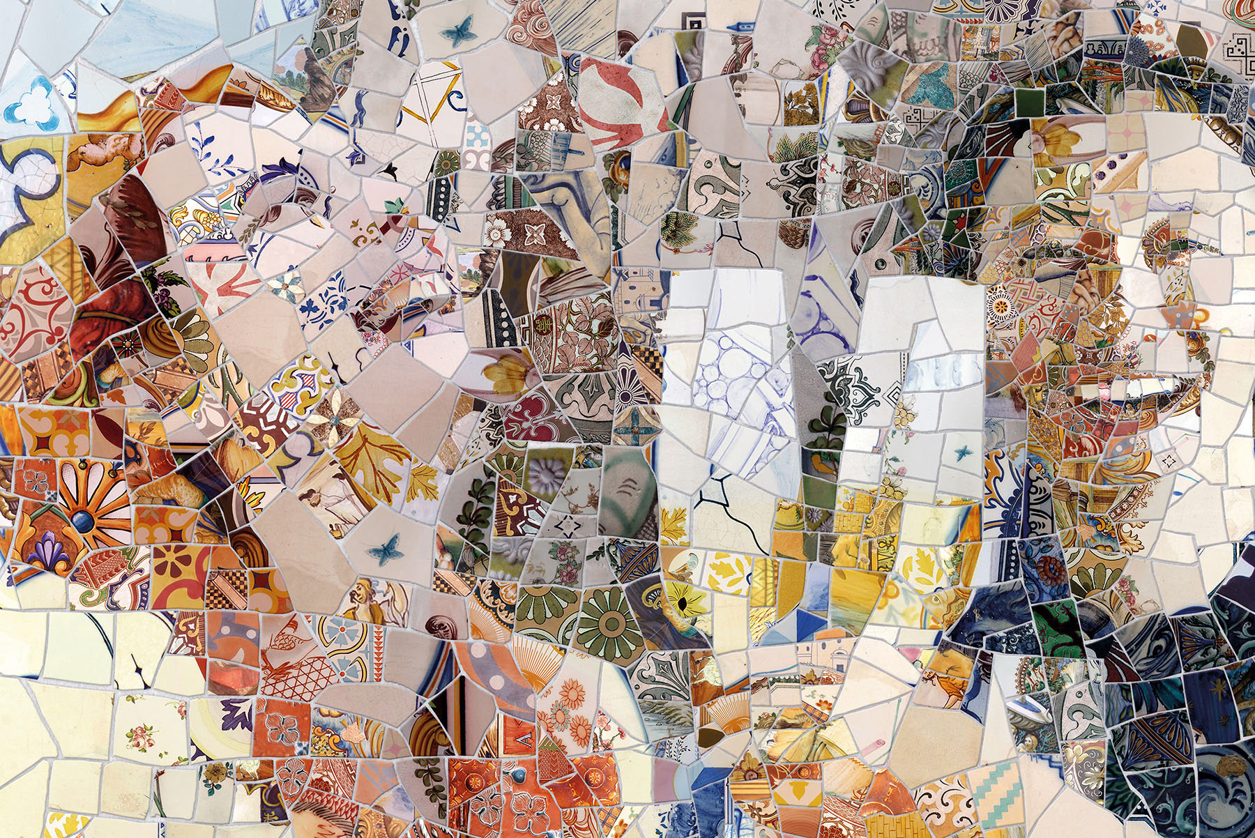 Promotional Illustration in Gaudi style for Codorniu Asian market