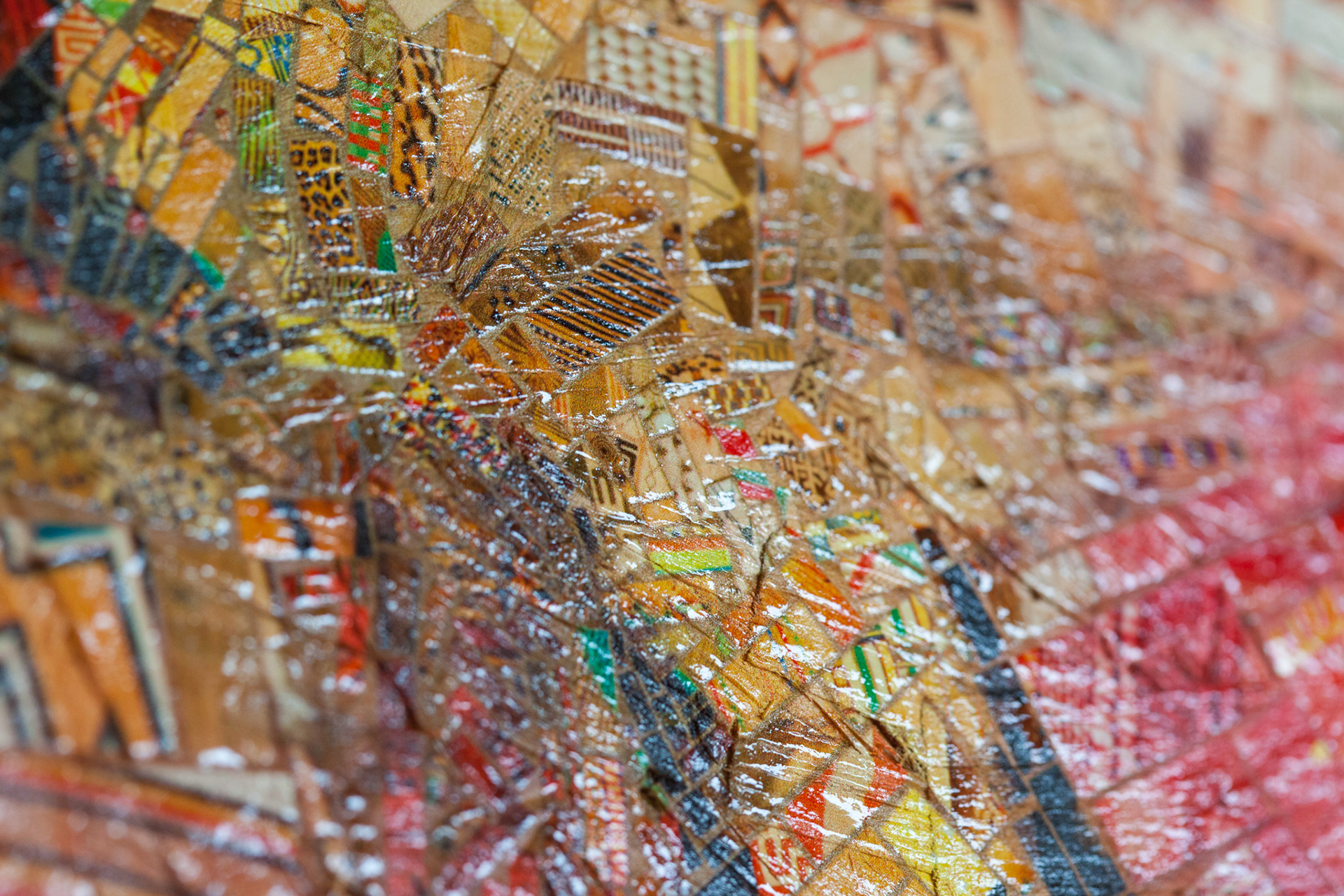 African Bricks project detail, high-quality limited prints