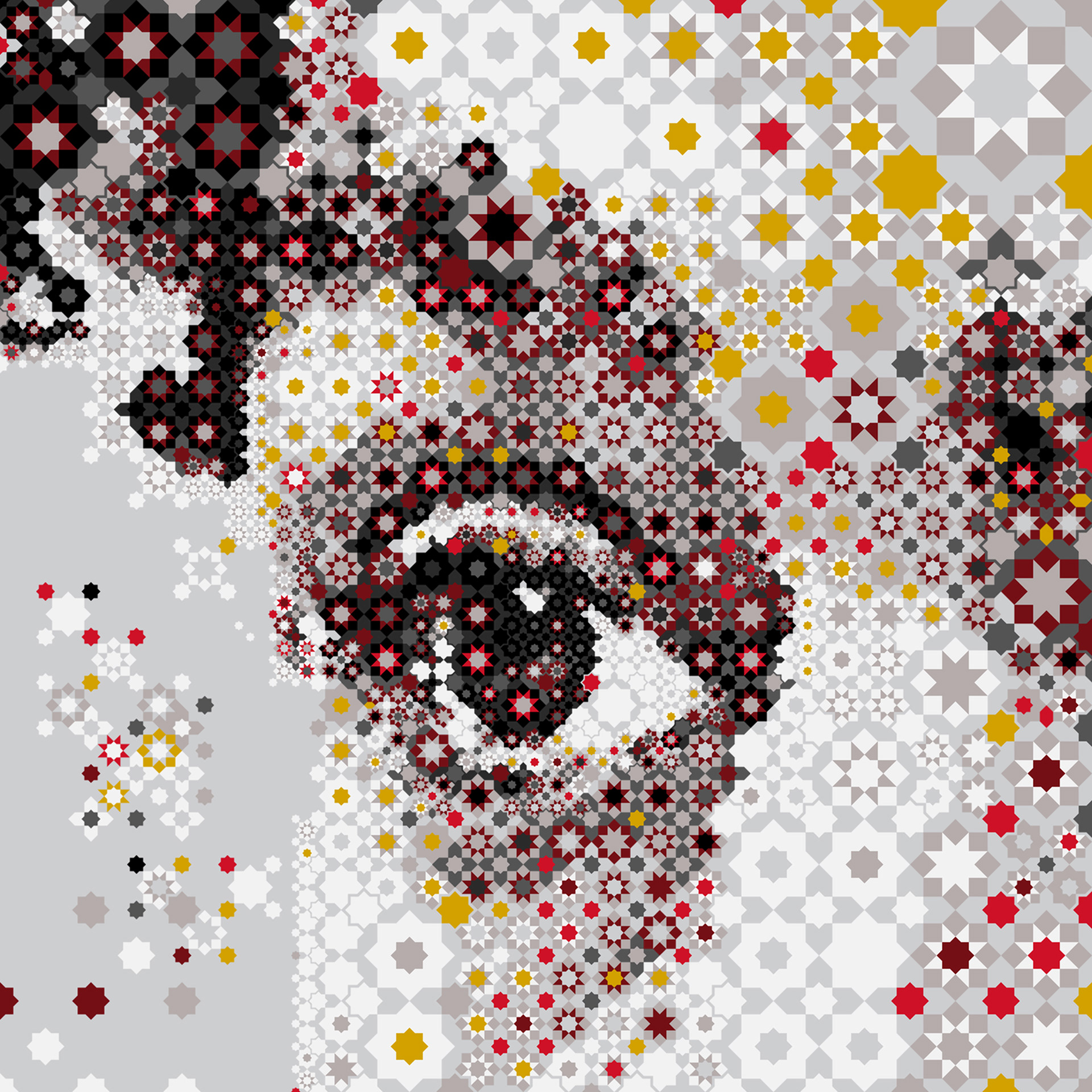 Digital mosaic for soccer in the Arabic world