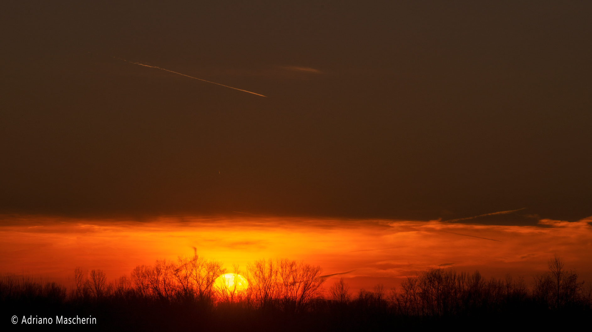 Tramonto dall'autostrada - Sunset from the highway