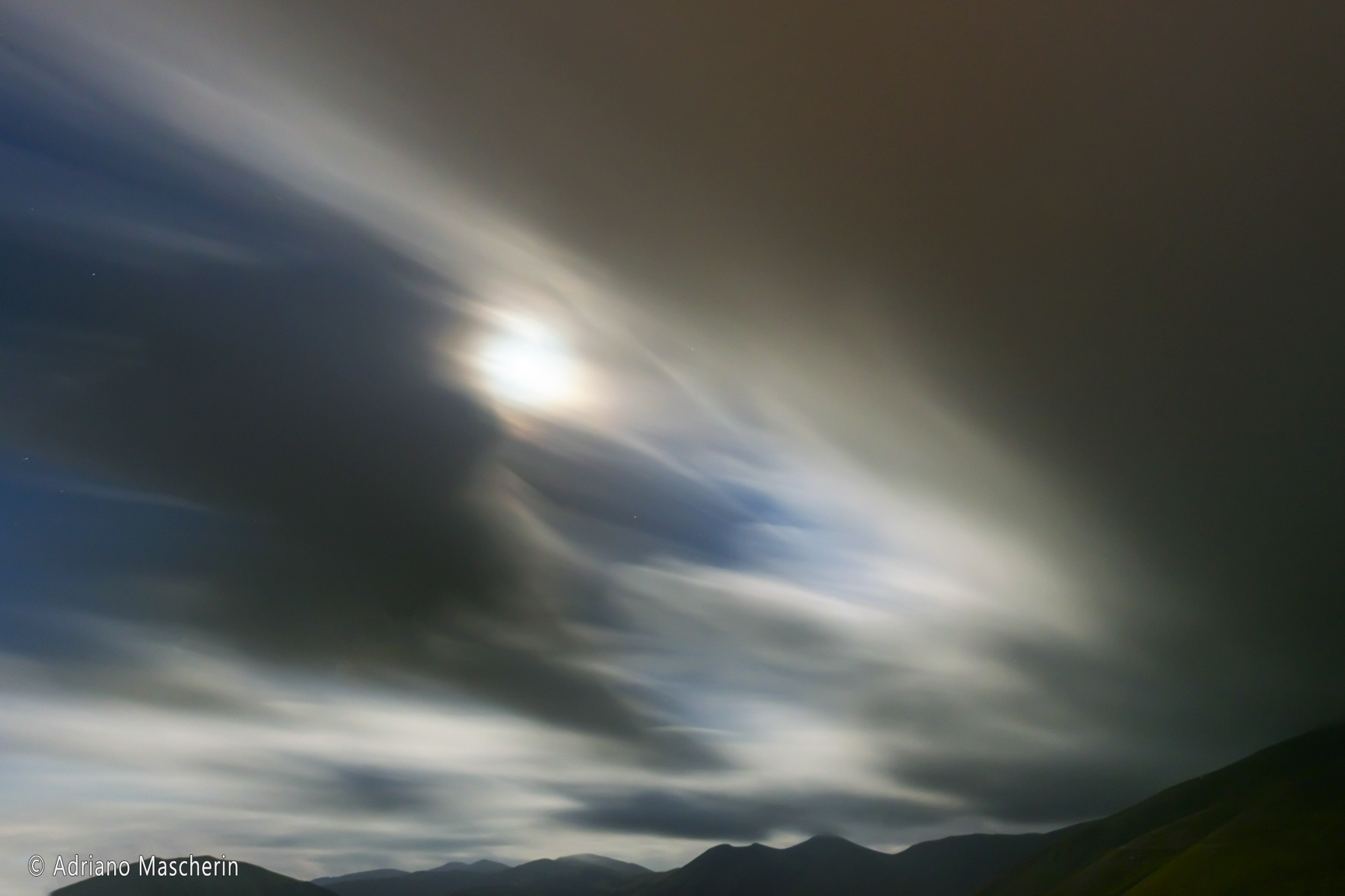 Cielo notturno da Castelluccio - Night sky from Castelluccio