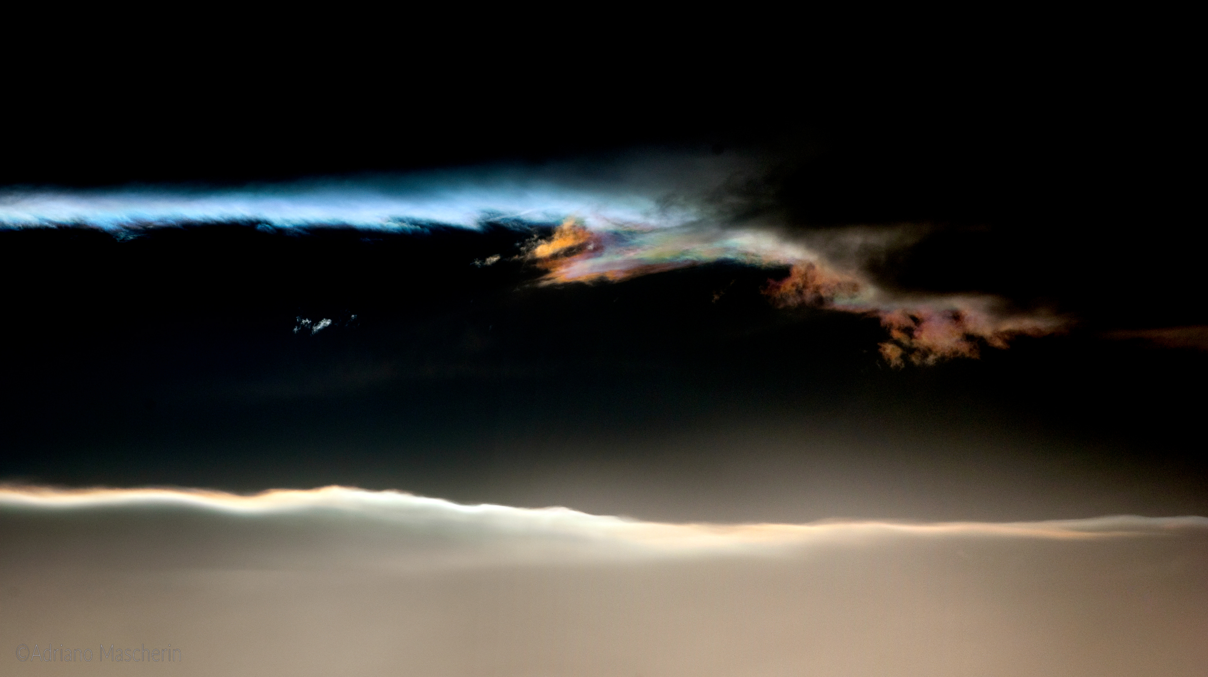 Iridescenze sulla Death valley - Iridescence over Death Valley