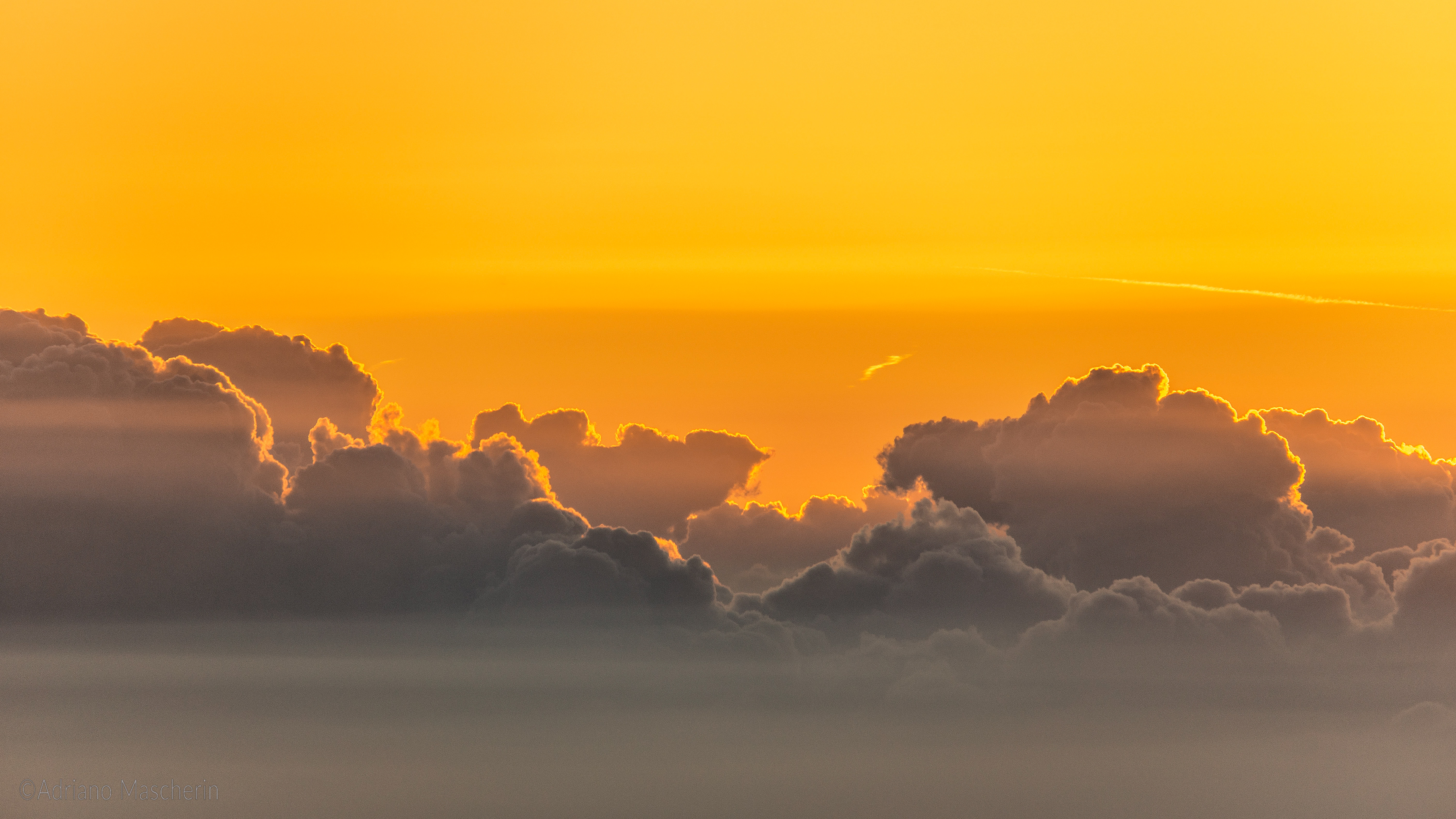 Cumuli all'alba - Cumulus at dawn