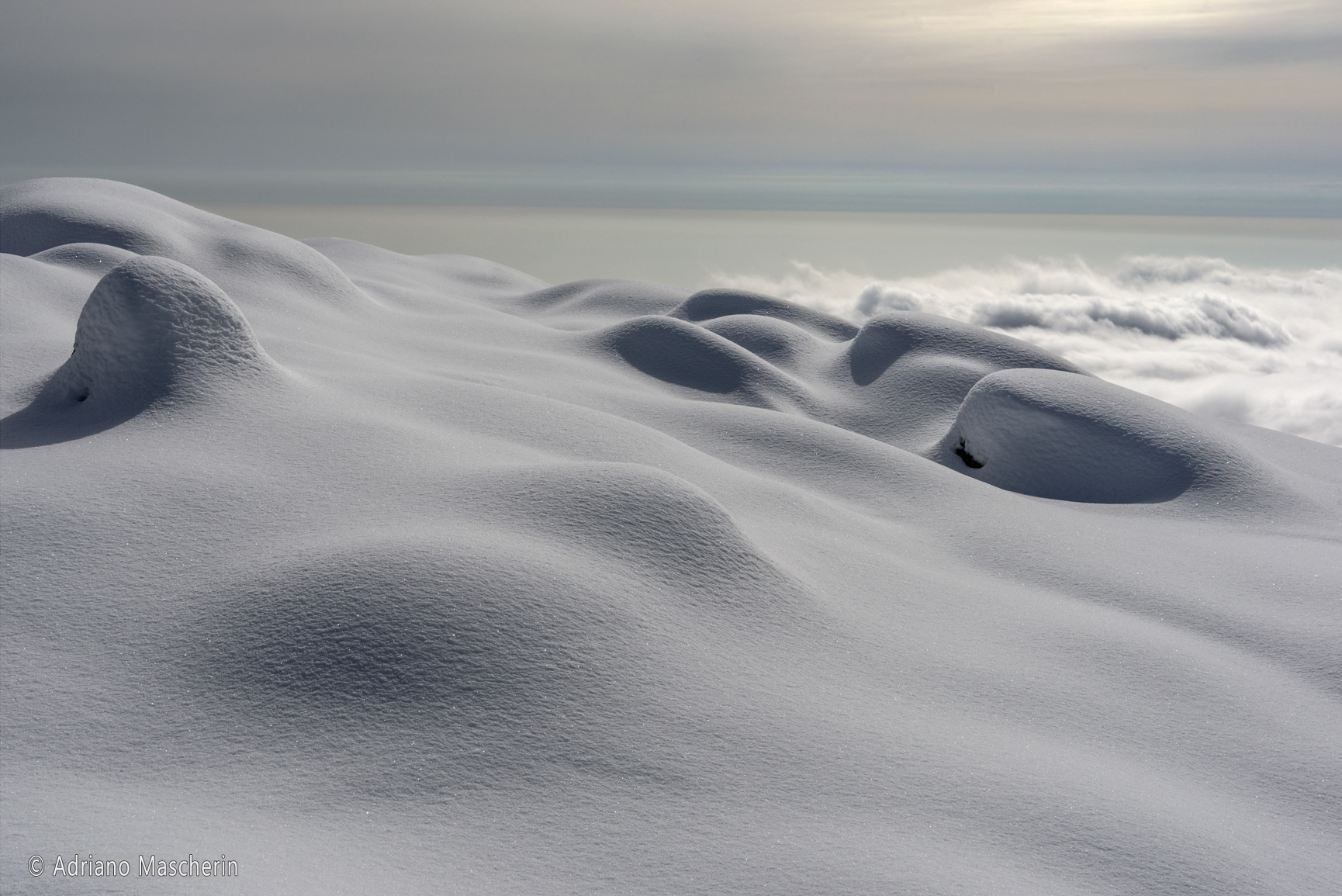 Neve e nuvole - Snow and clouds