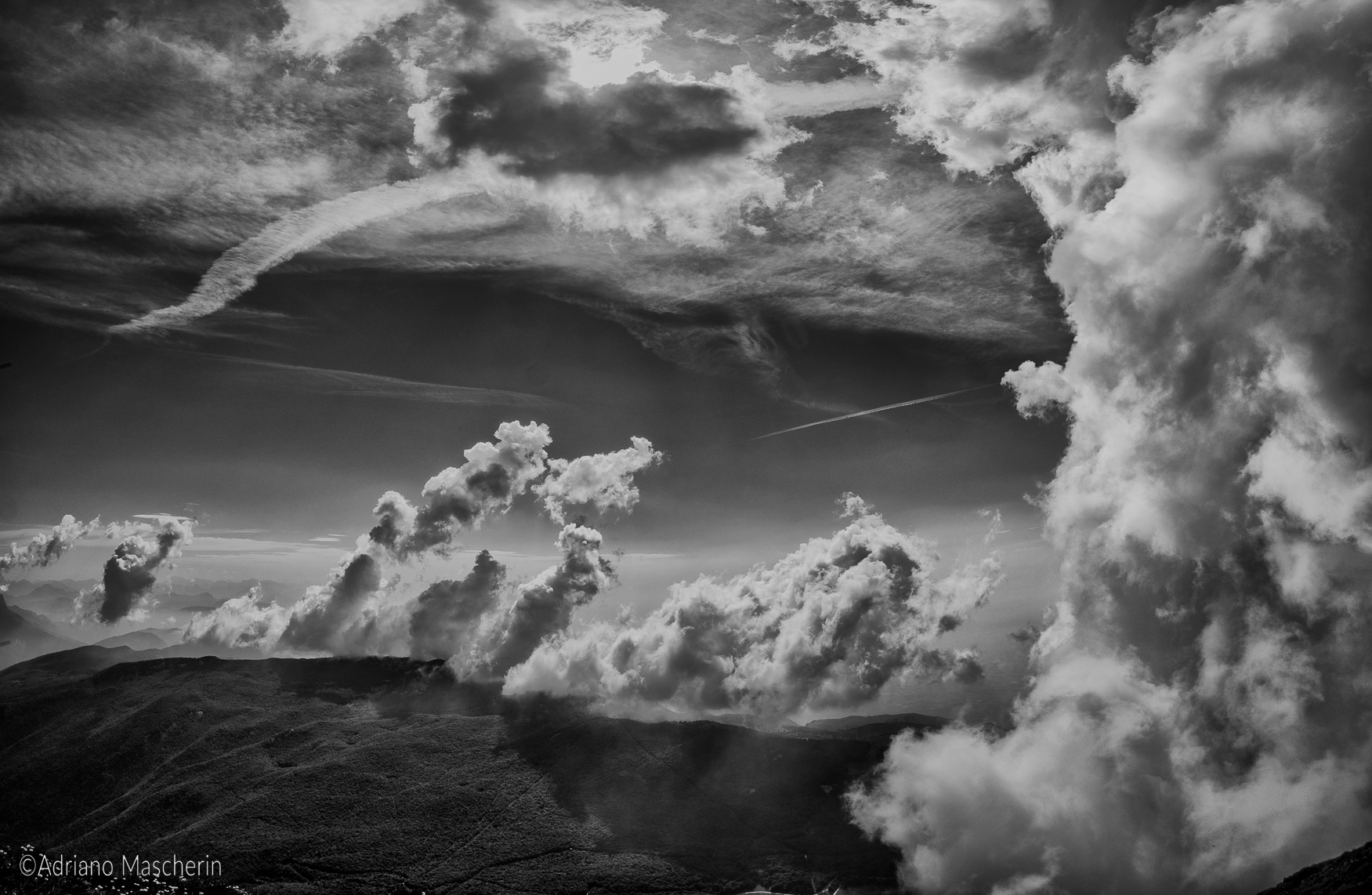 Nuvole dal Cimon Furlani - Clouds from Cimon Furlani