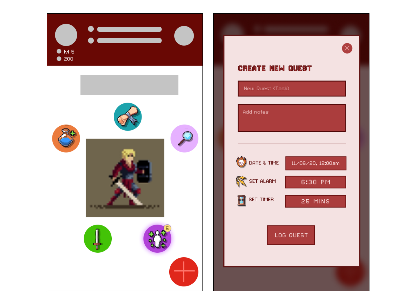 We learned that the circular structure of the button placement was confusing to users (when we tested)