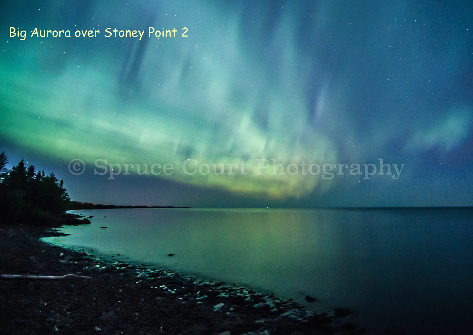 Big Aurora over Stoney Point 2