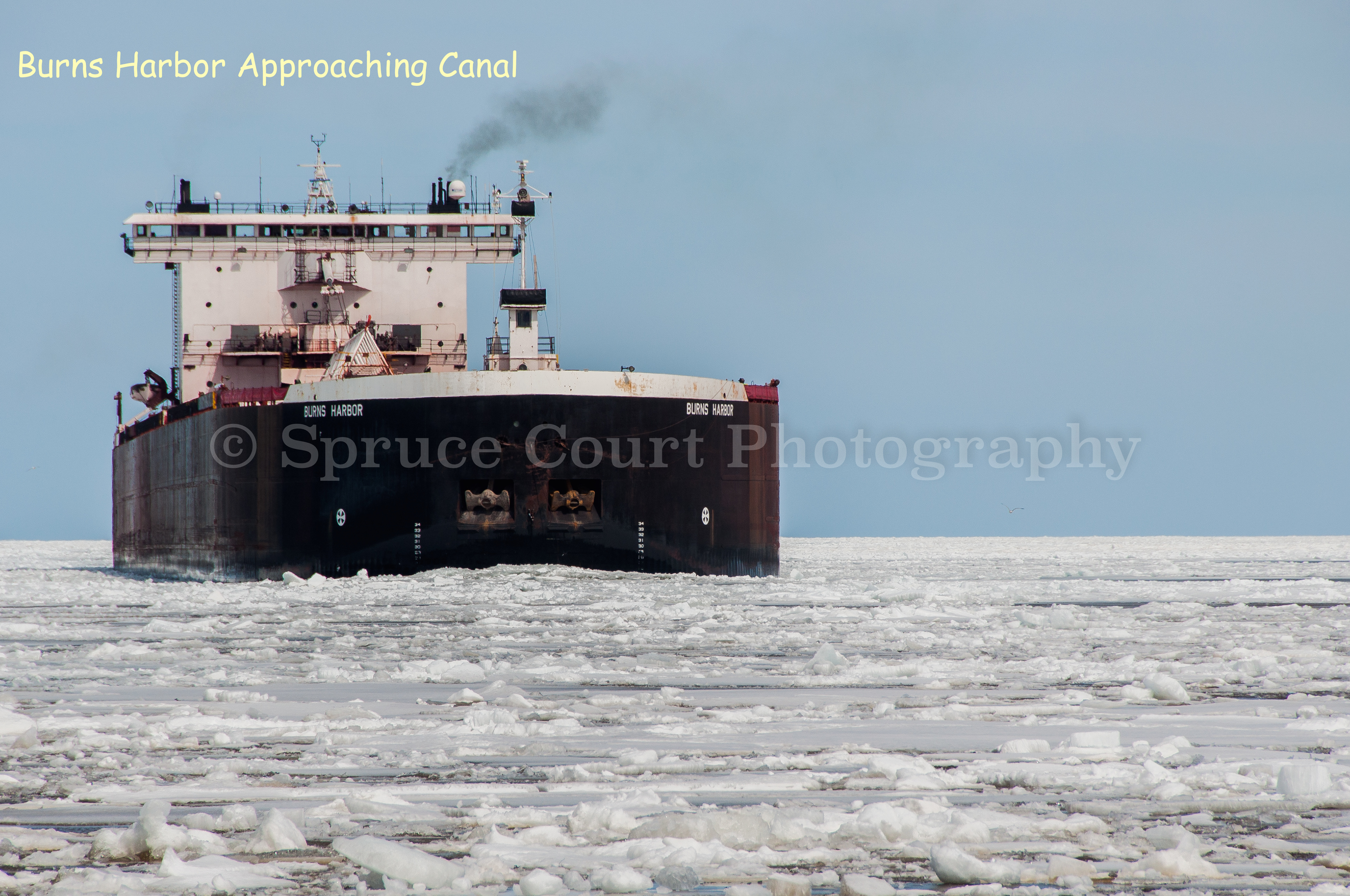 Burns Harbor Approaching Canal