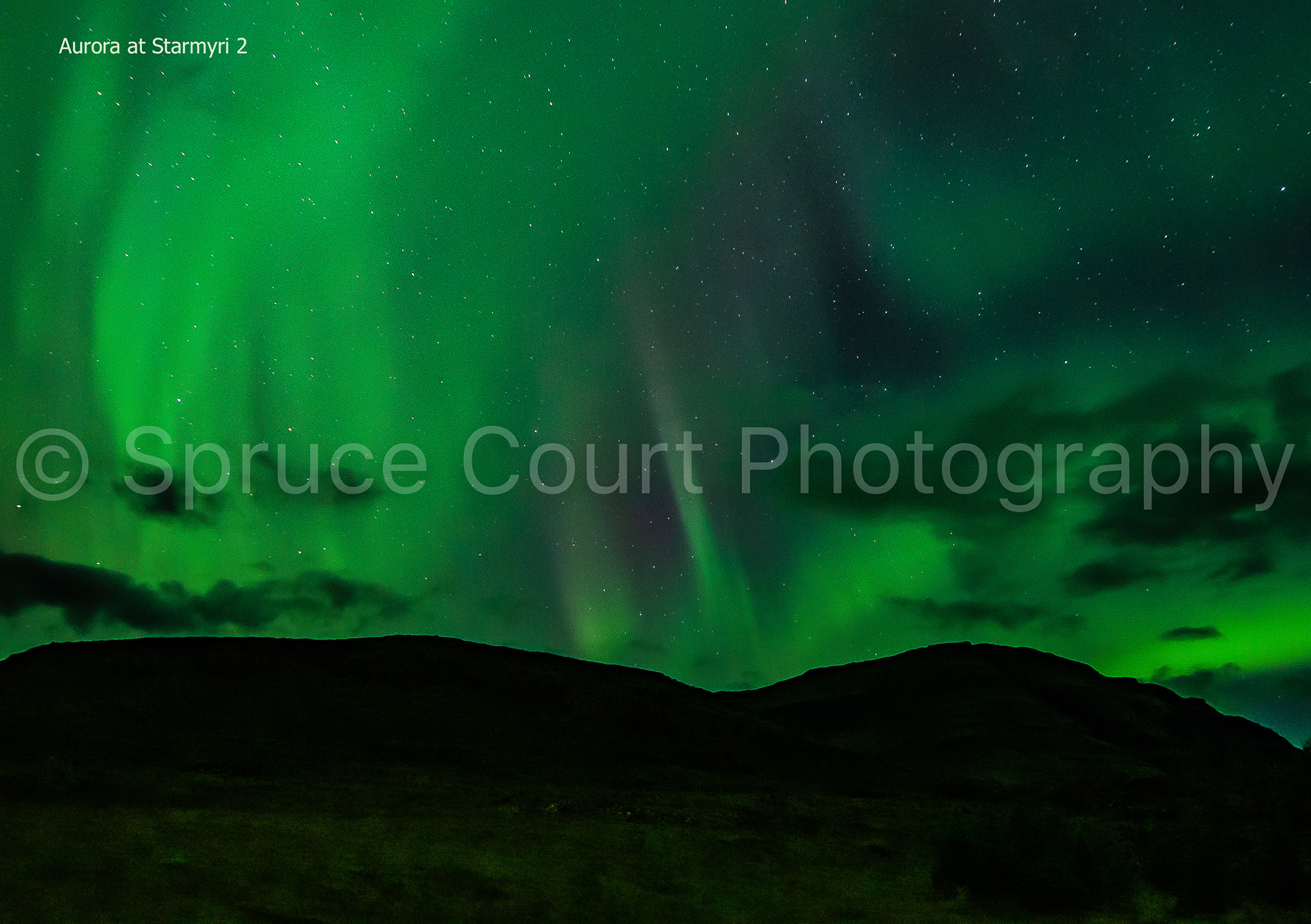Aurora at Starmyri 2