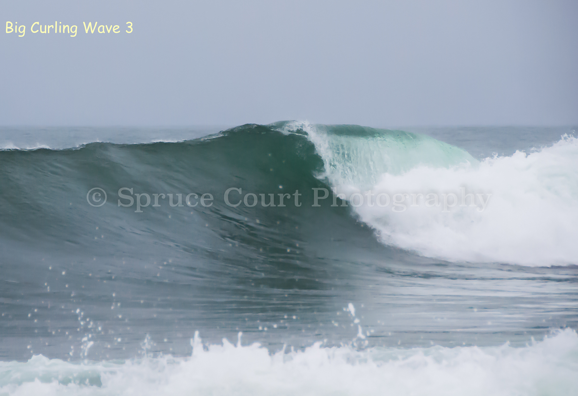 Big Curling Wave 3