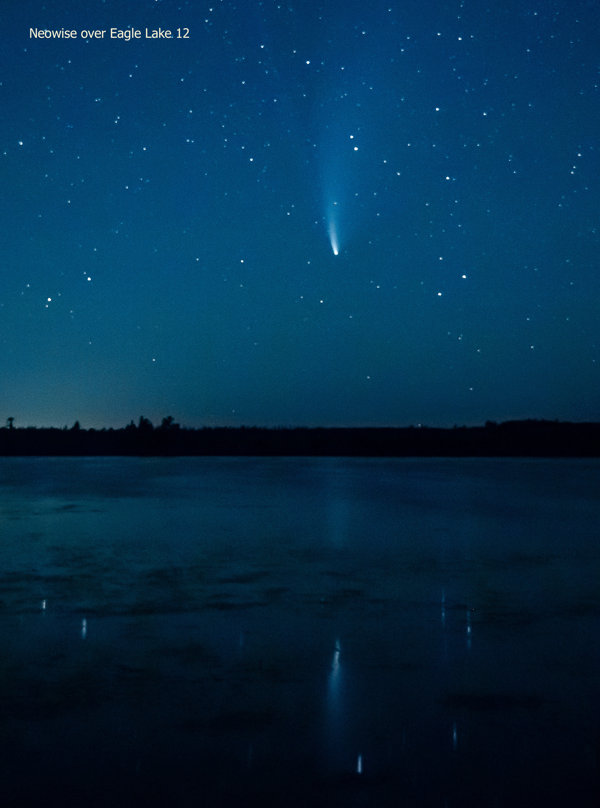 Neowise over Eagle Lake 12