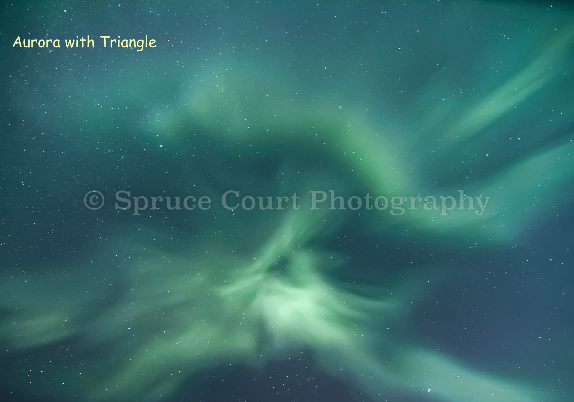 Aurora with Triangle
