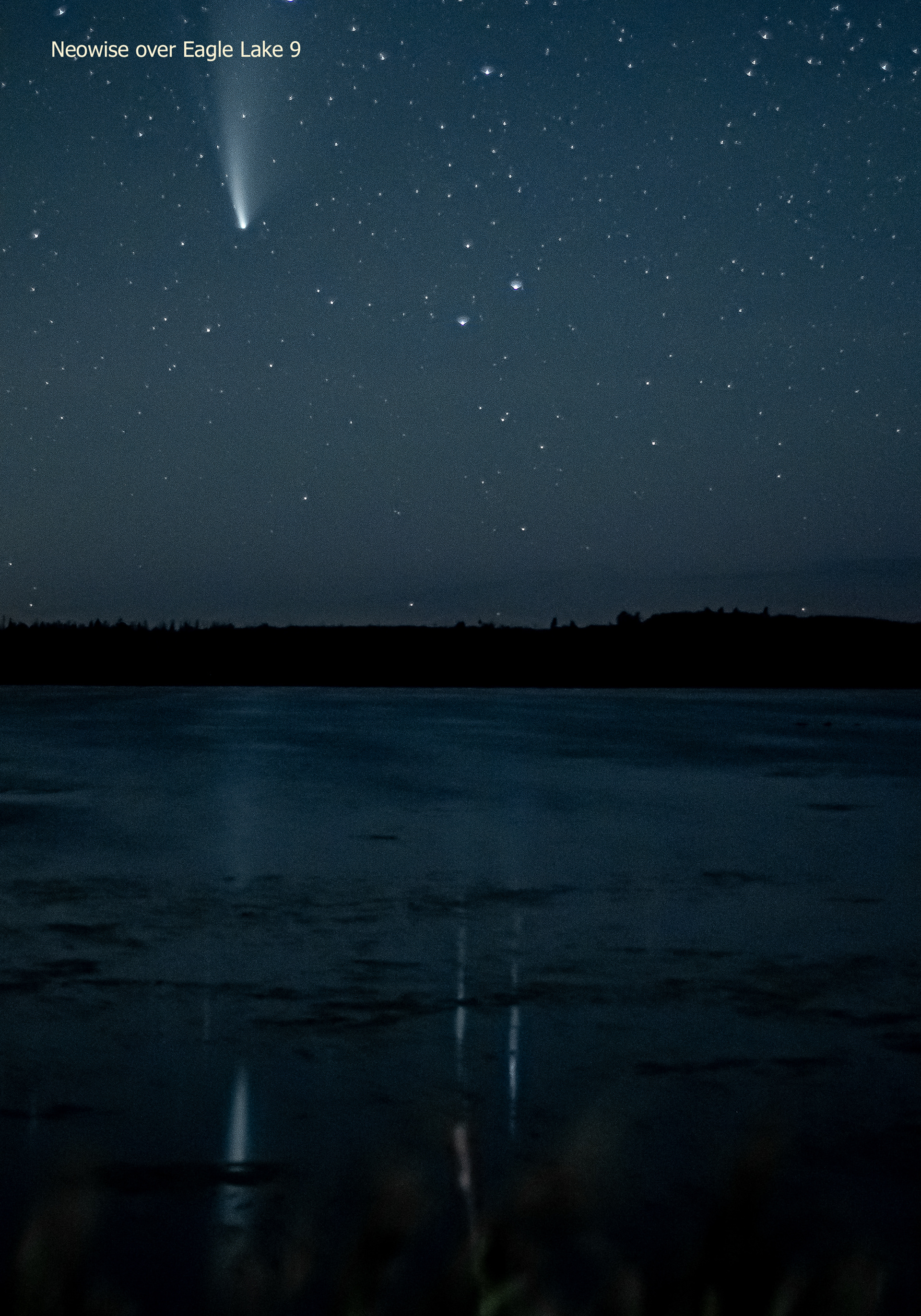 Neowise over Eagle Lake 9