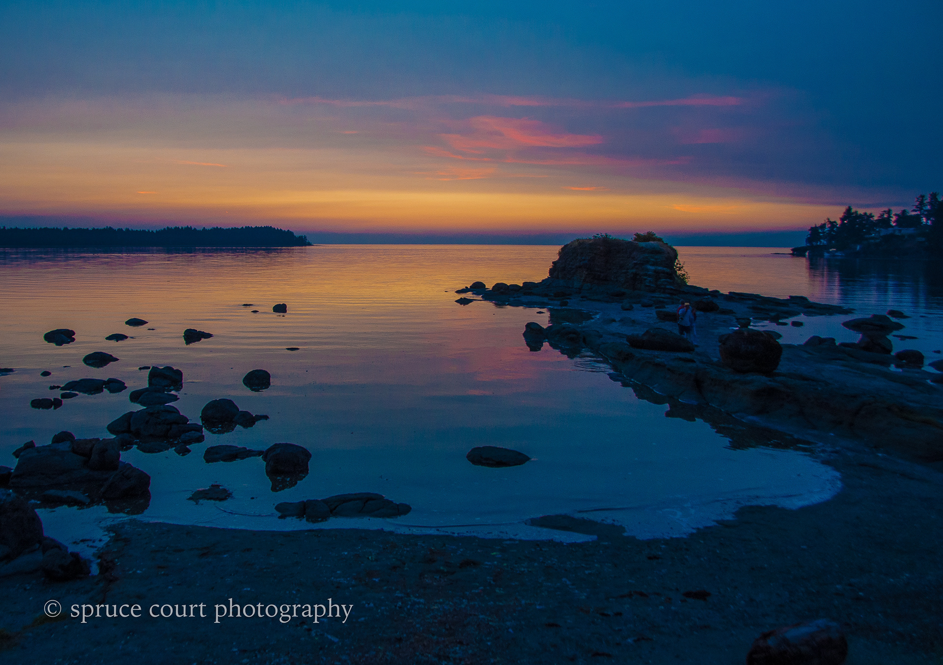 Sunset at Nanaimo Resort
