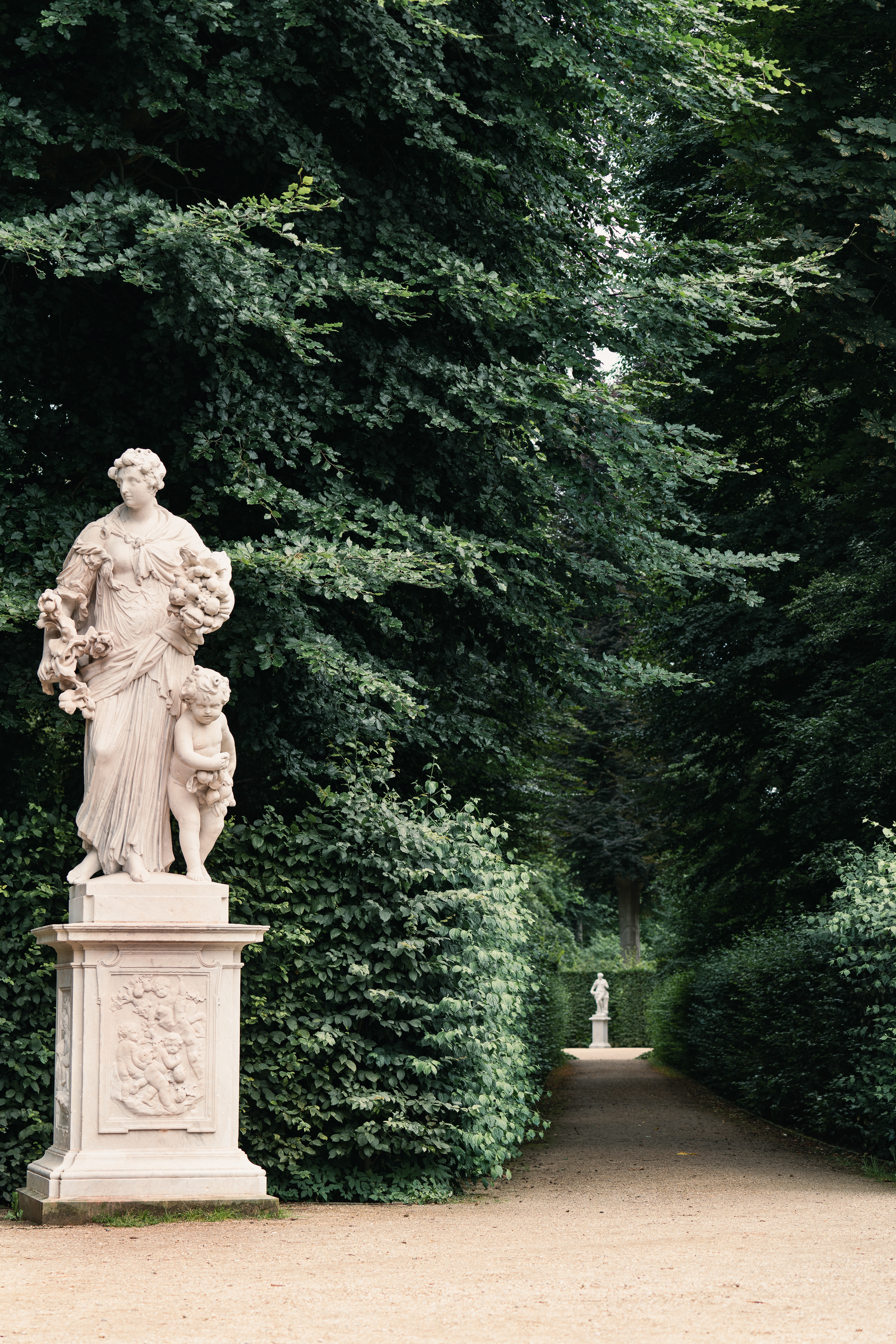 Small and Big Statue